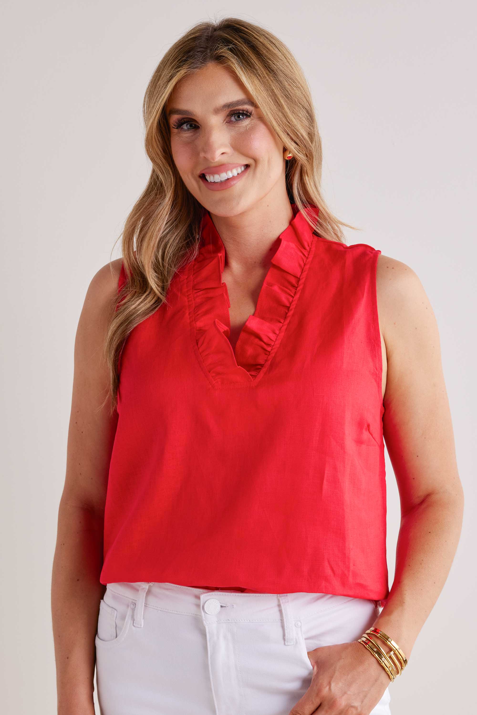 Angie Top- Red