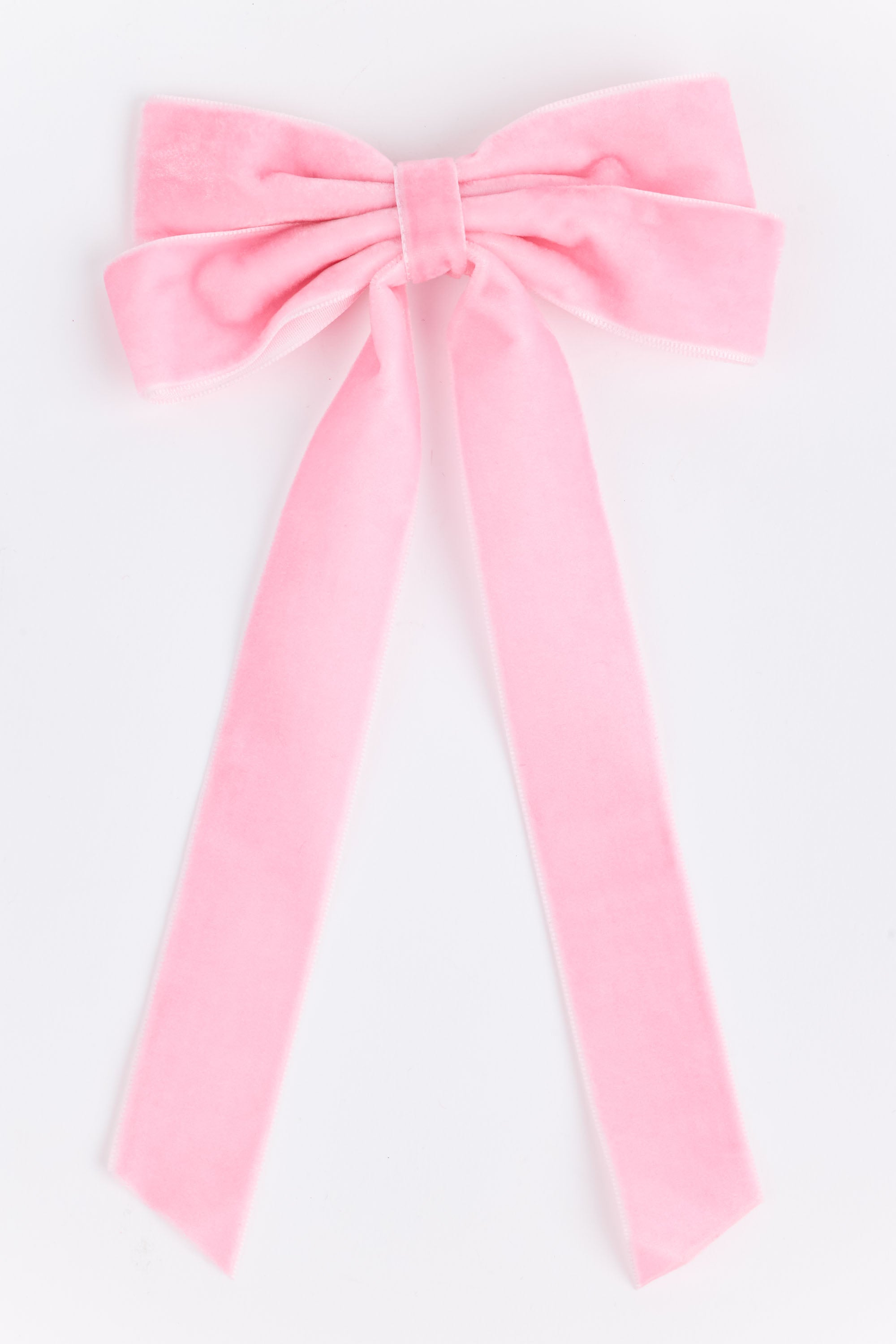 Lizzie Bow Clip- Pink