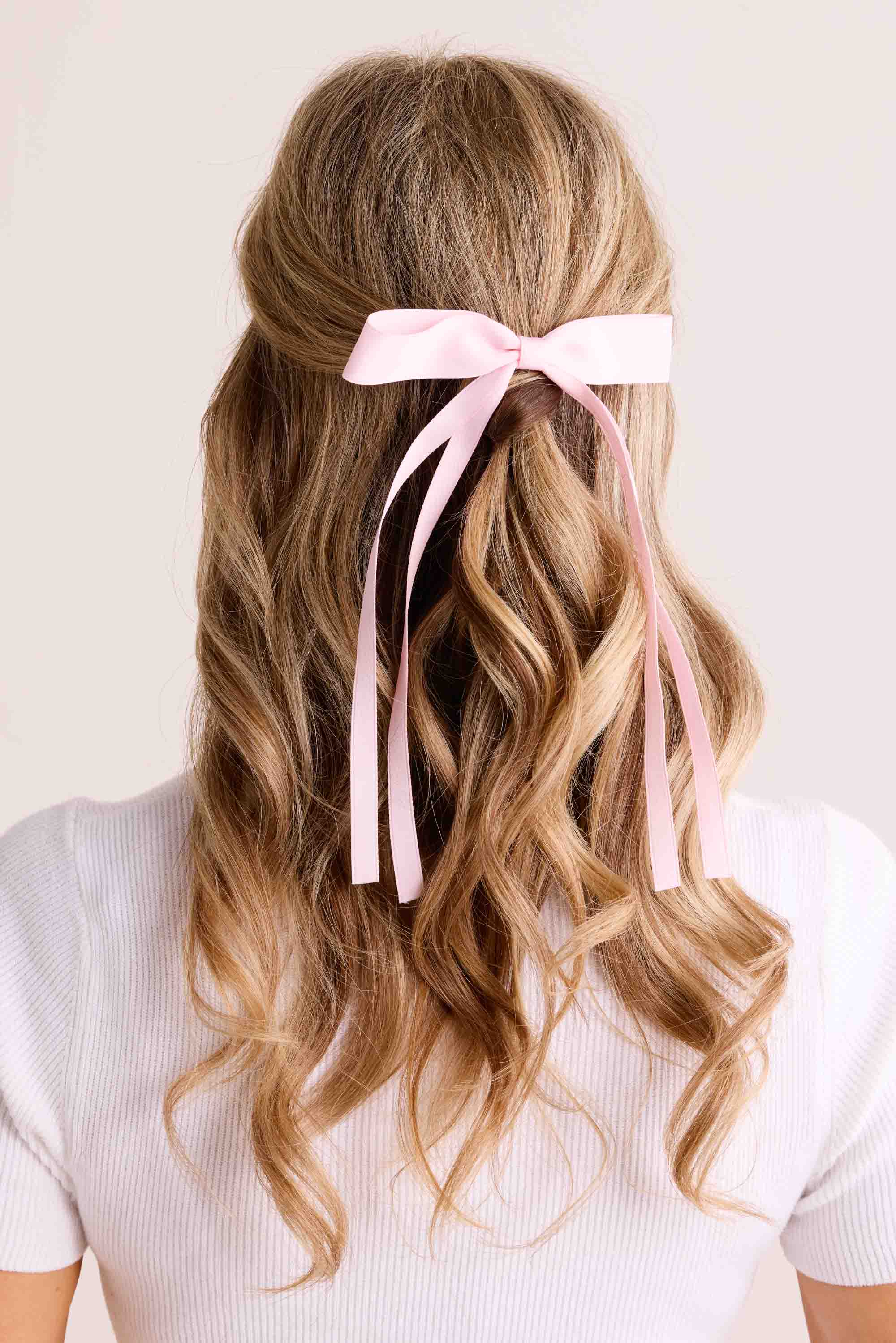 Bonnie Bow Clip- Pink