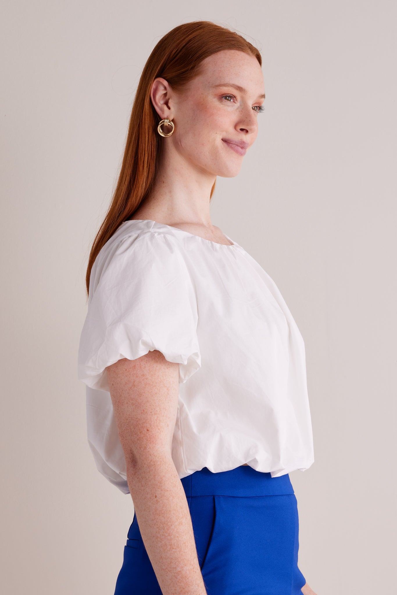 Martha Top- White