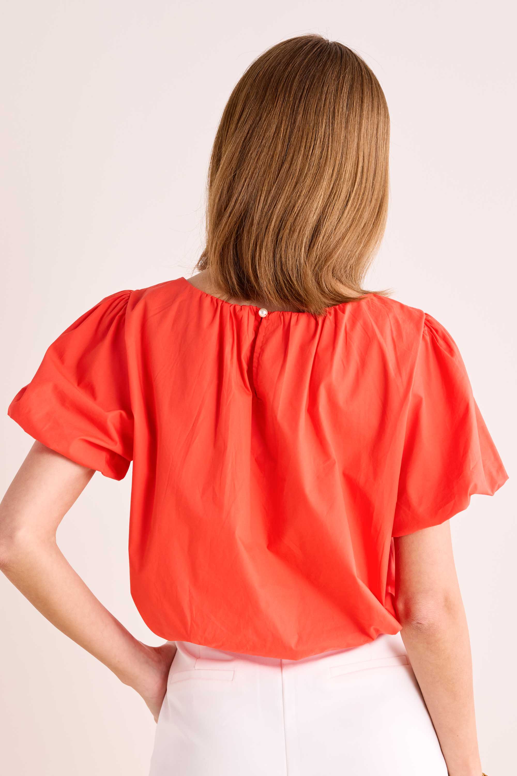 Martha Top- Coral