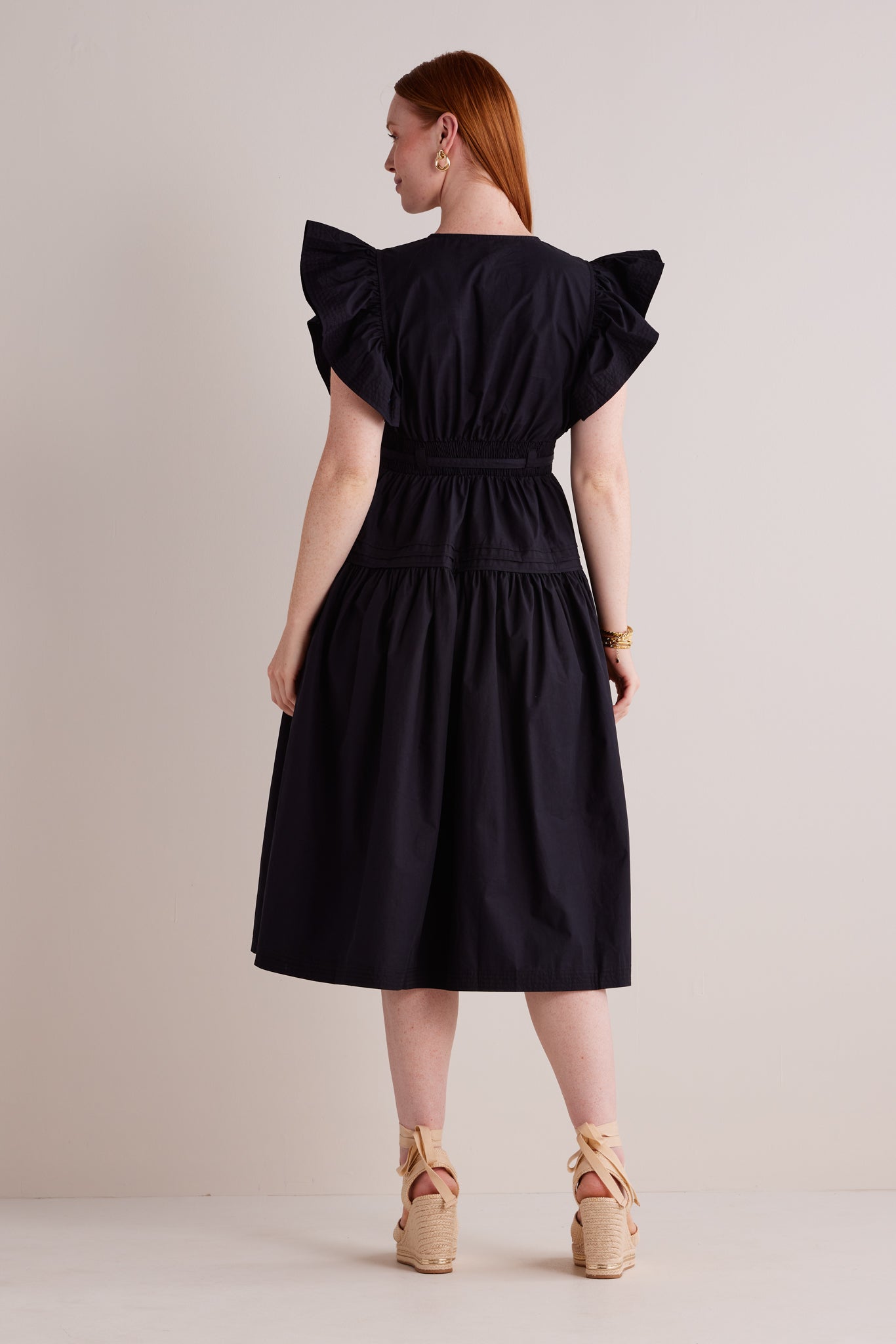 Amalia Dress- Navy