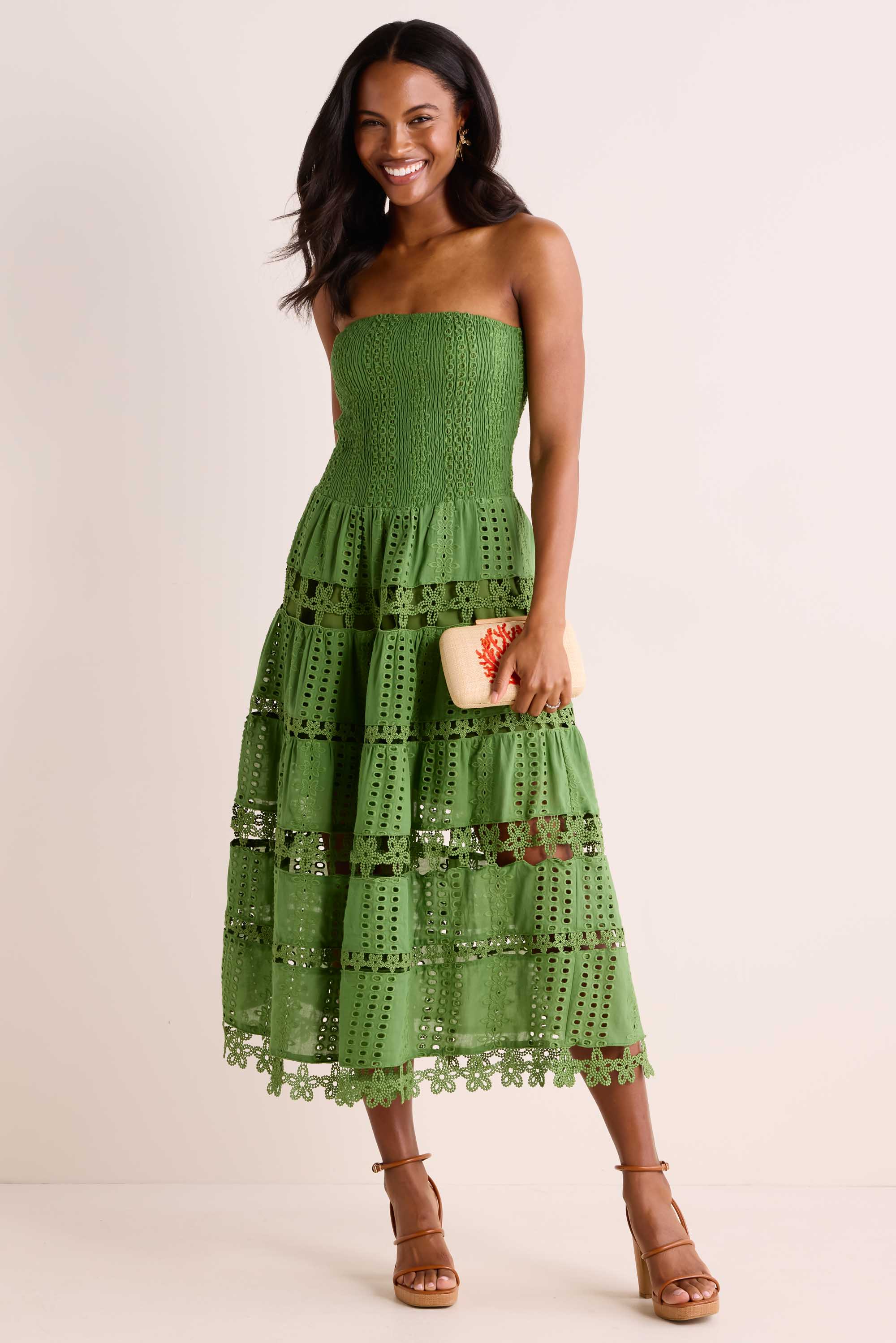 Cecilia Dress- Green