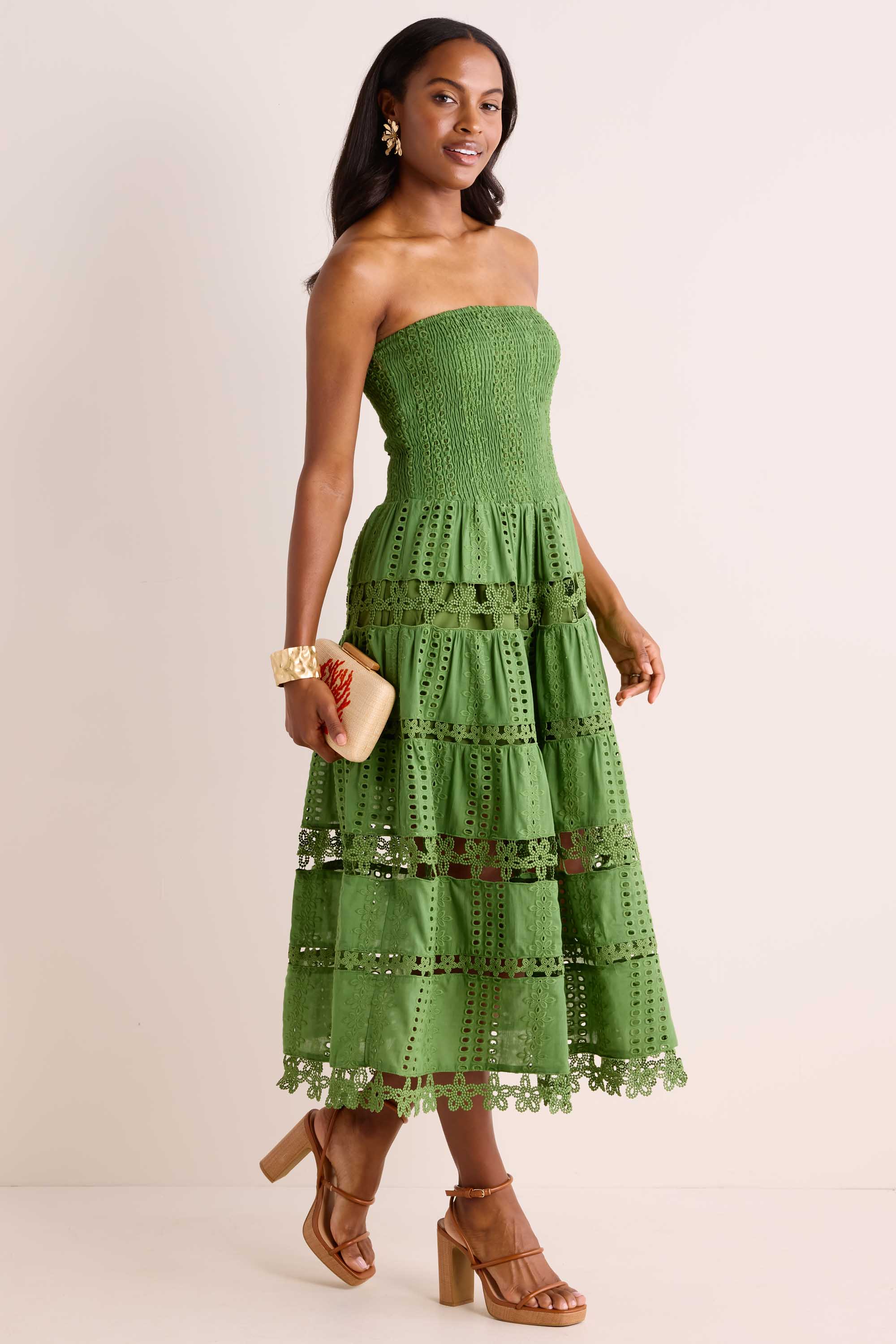 Cecilia Dress- Green