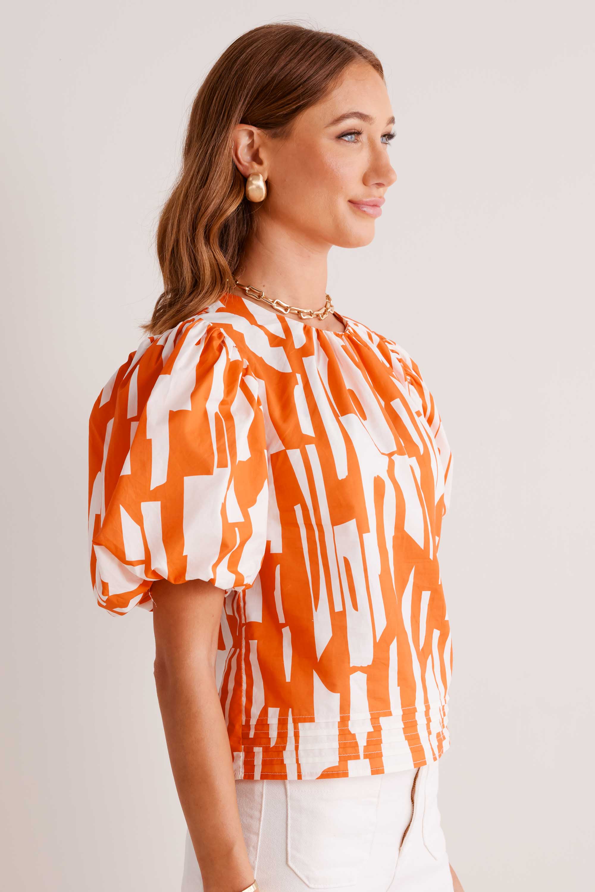 Cheyanne Top- Orange