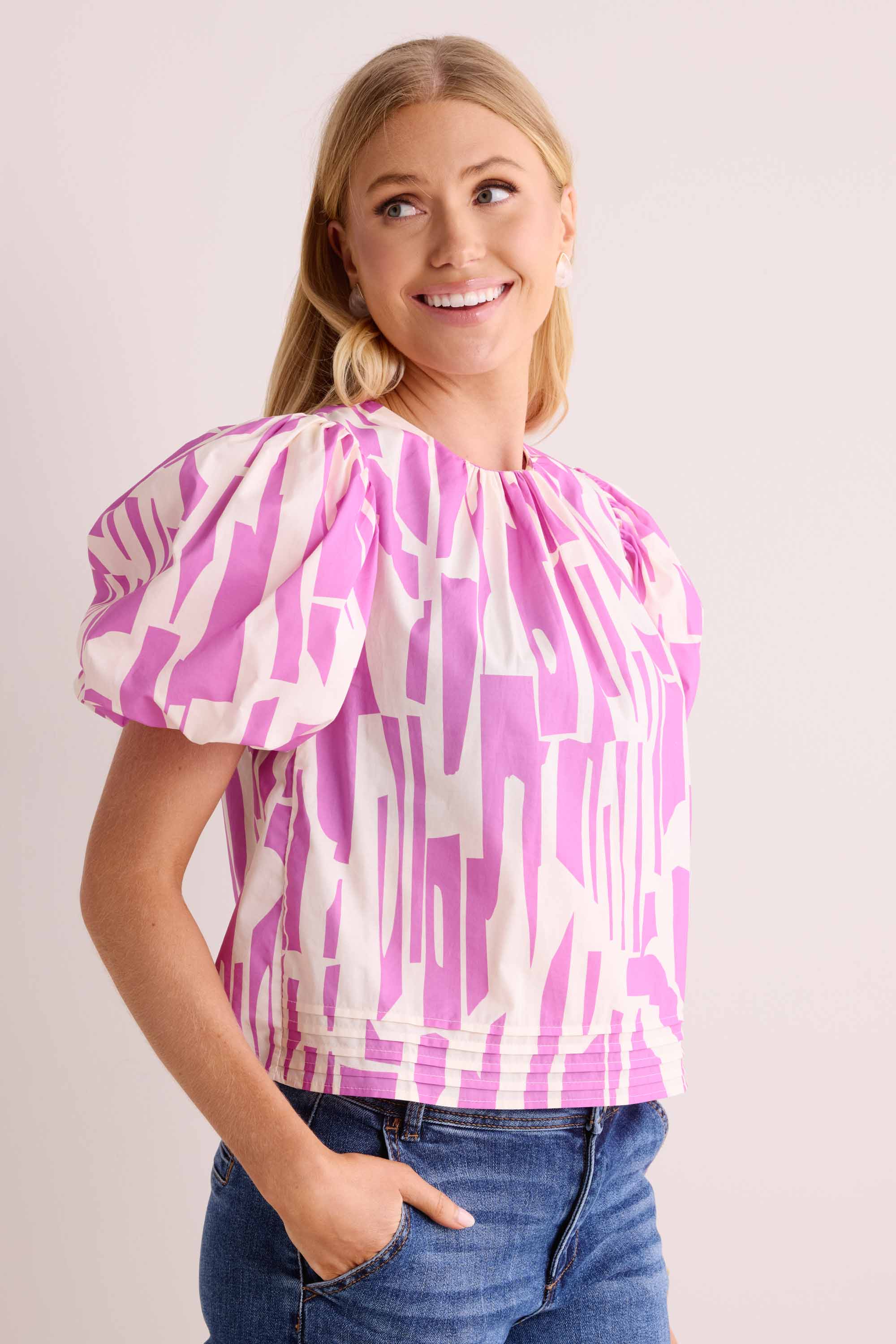 Cheyanne Top- Pink