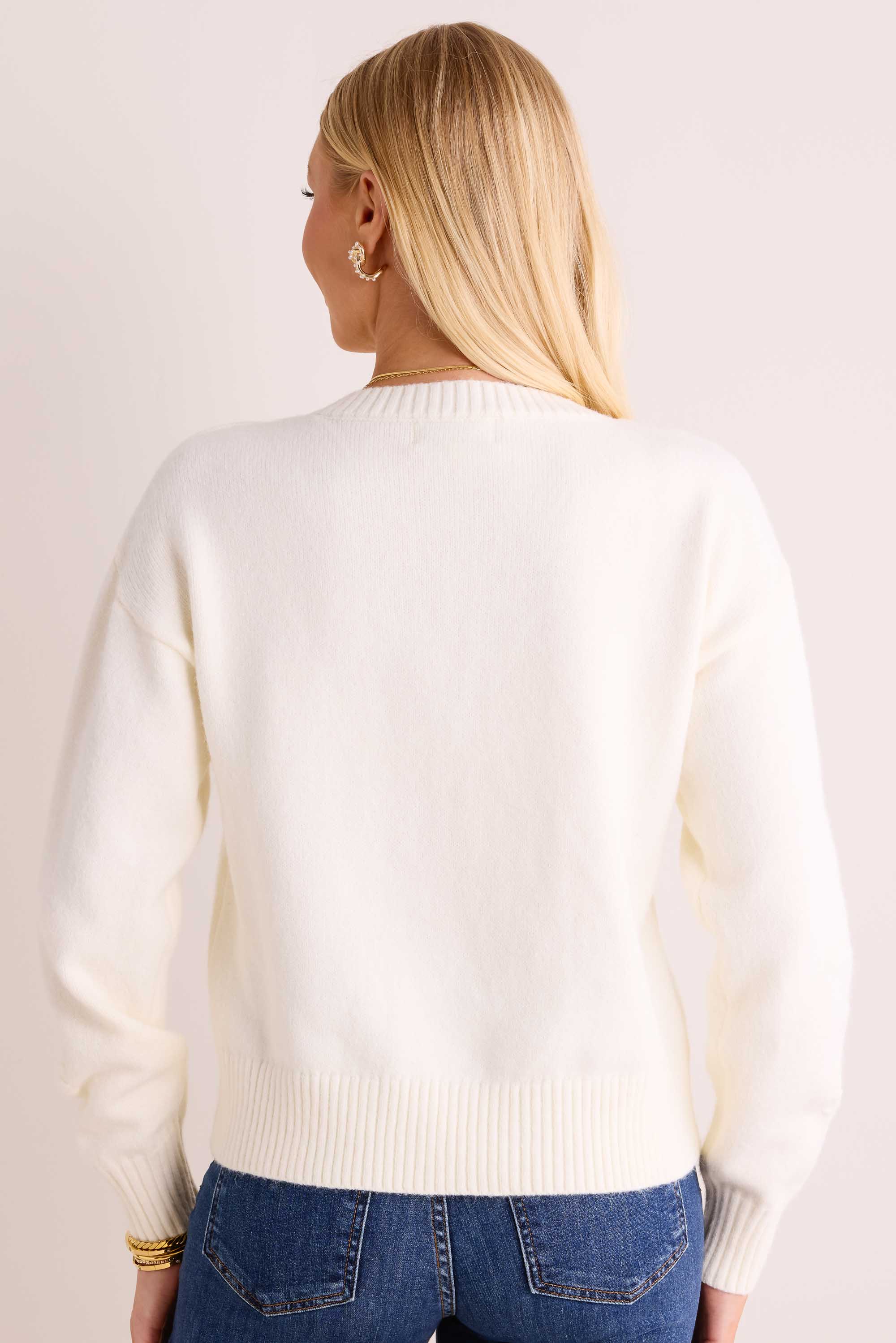 Jeanine Sweater- Ivory