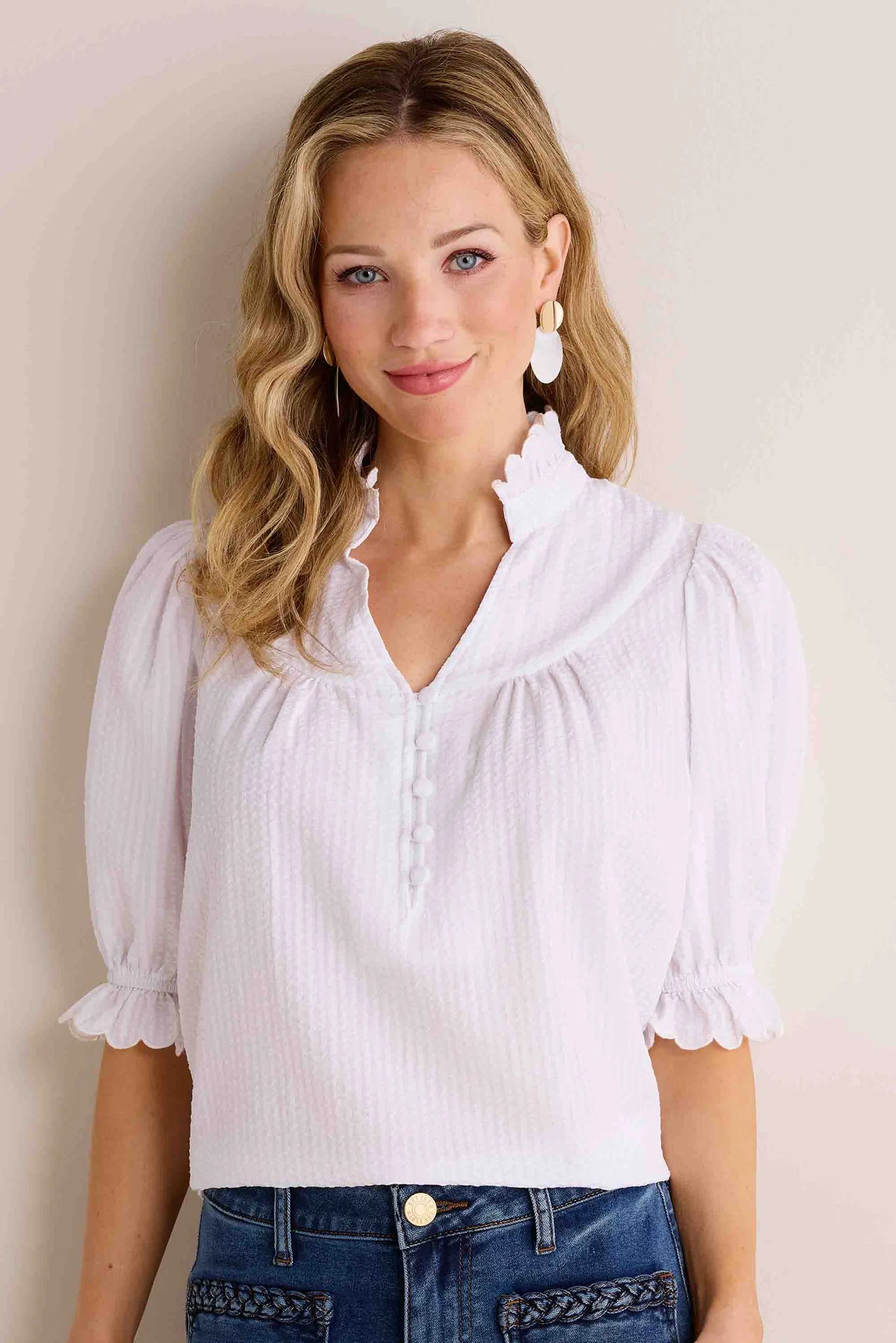 Hailey Top- White