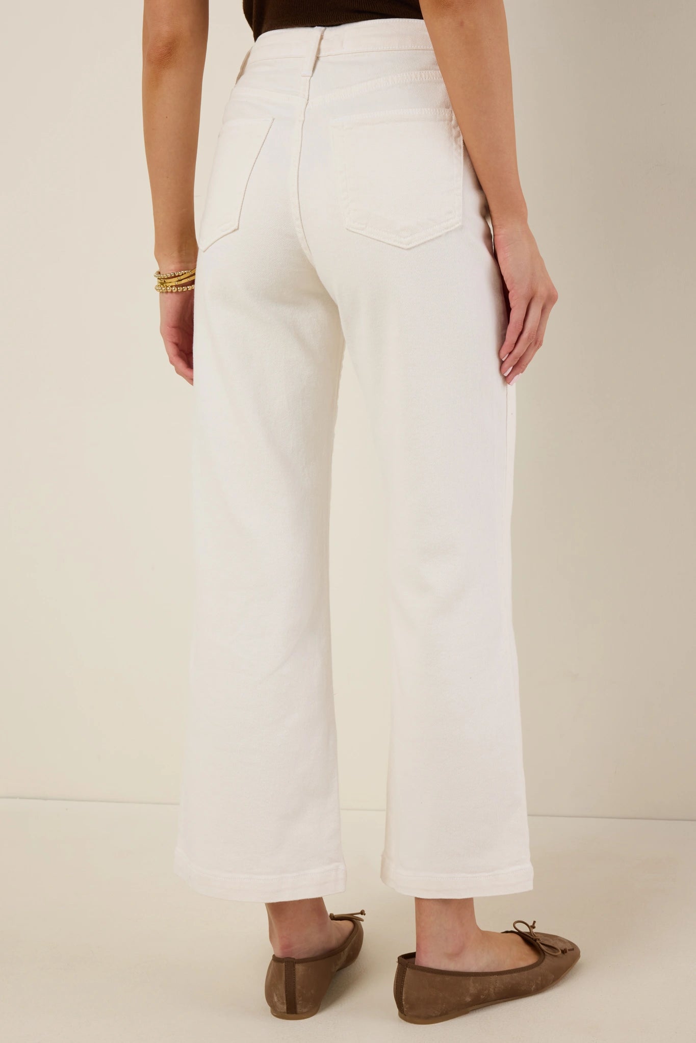 Kimberly Jeans- Ecru
