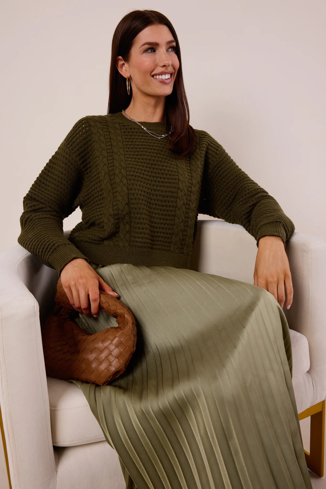 Gabbie Dress- Olive
