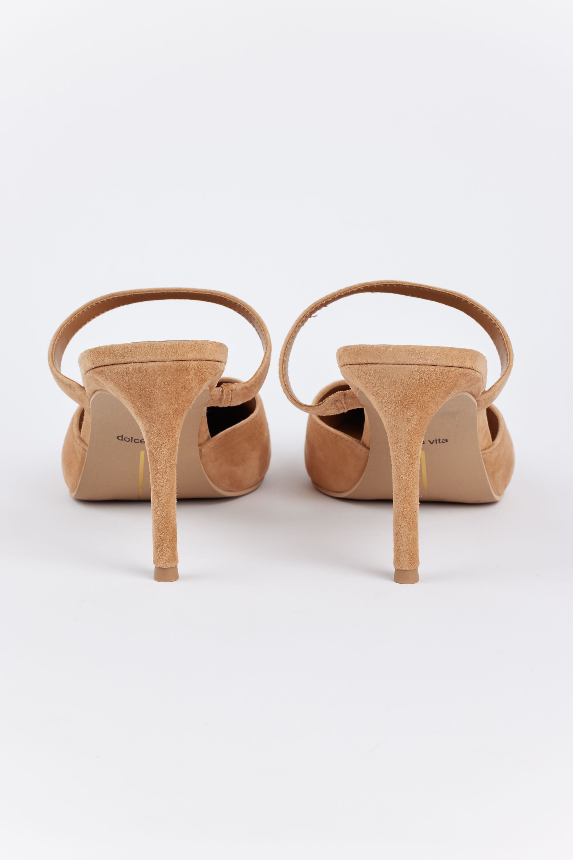 Kanika Heels- Tan Suede by Dolce Vita