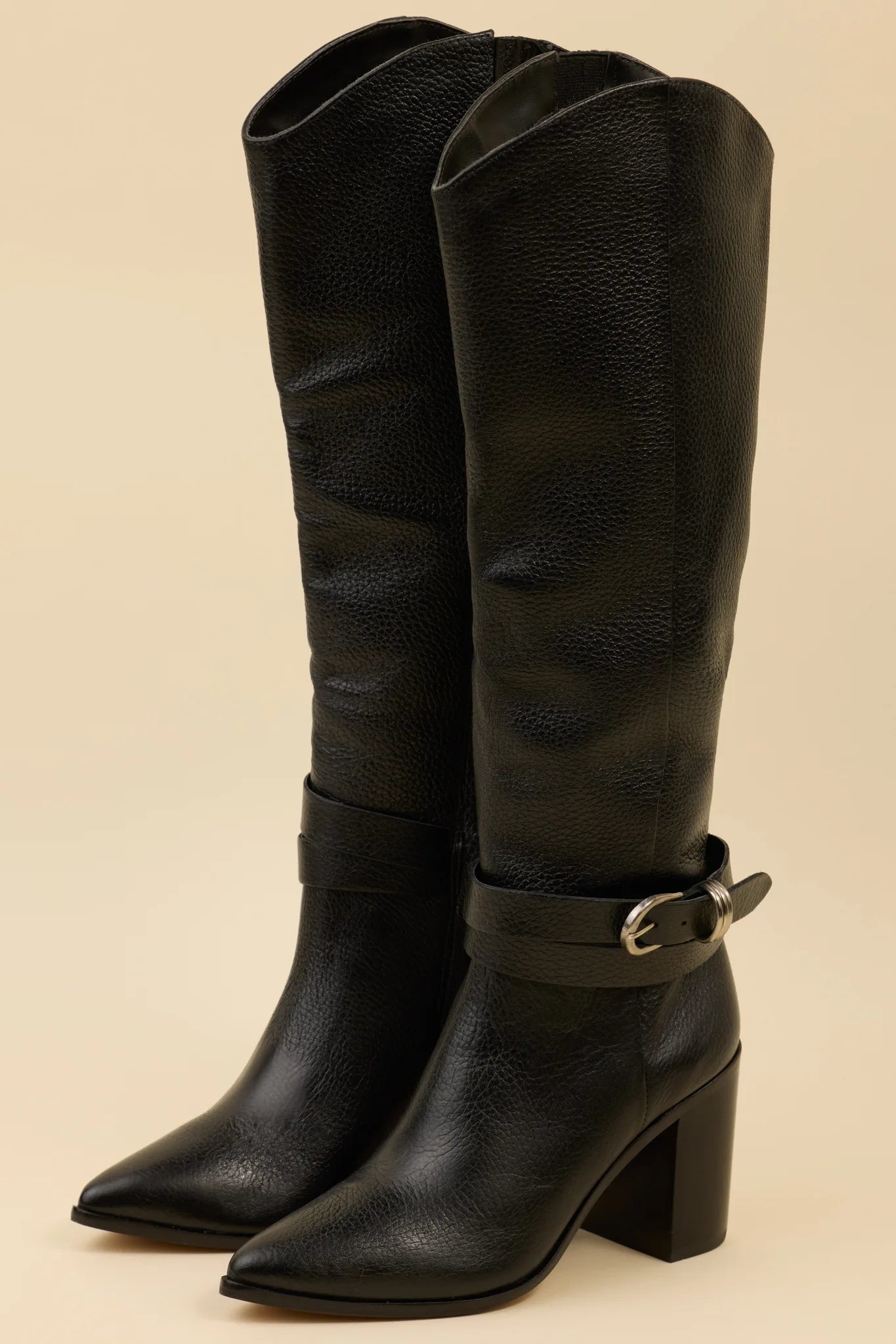 Tyrone Boots- Black Leather by Dolce Vita