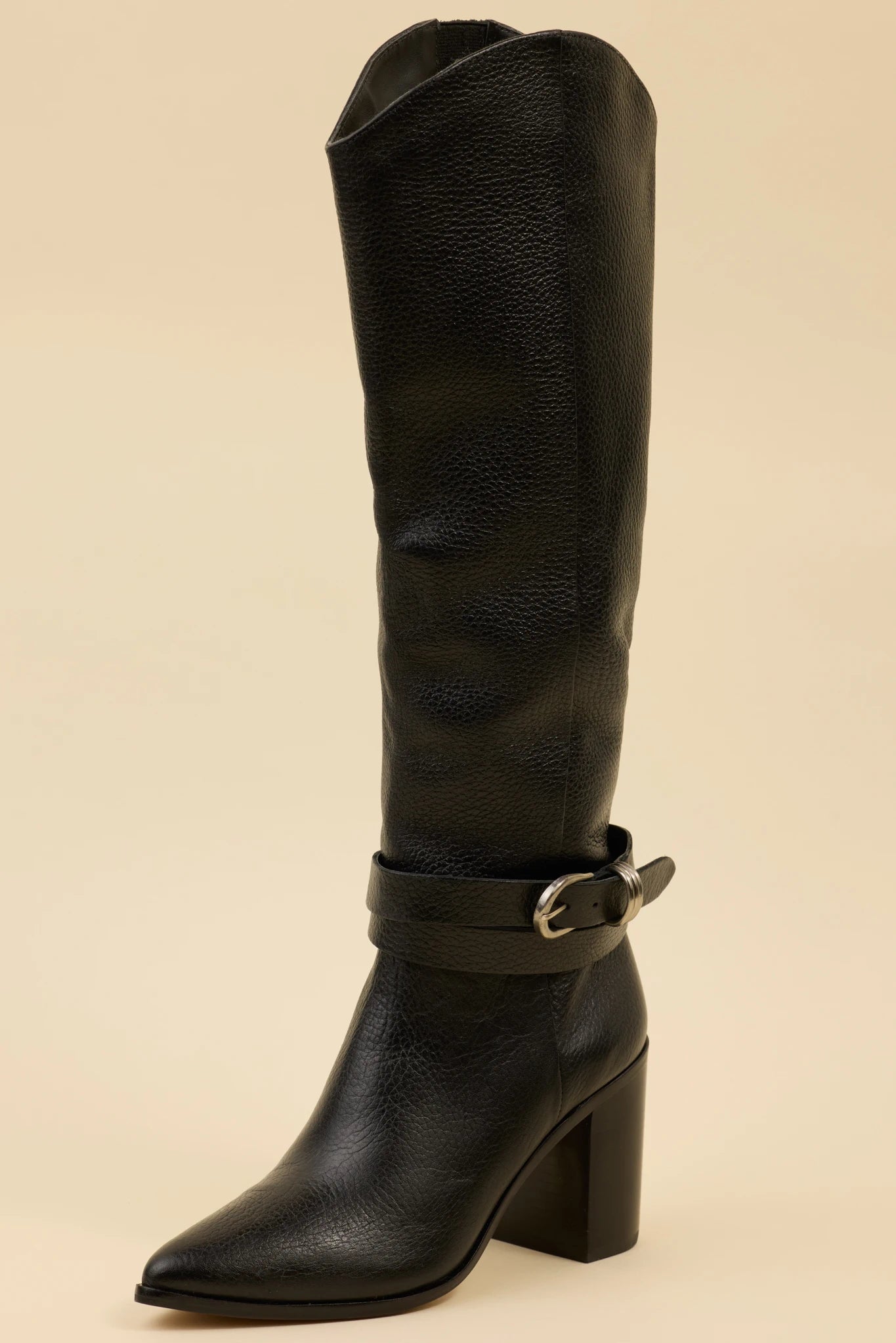 Tyrone Boots- Black Leather by Dolce Vita
