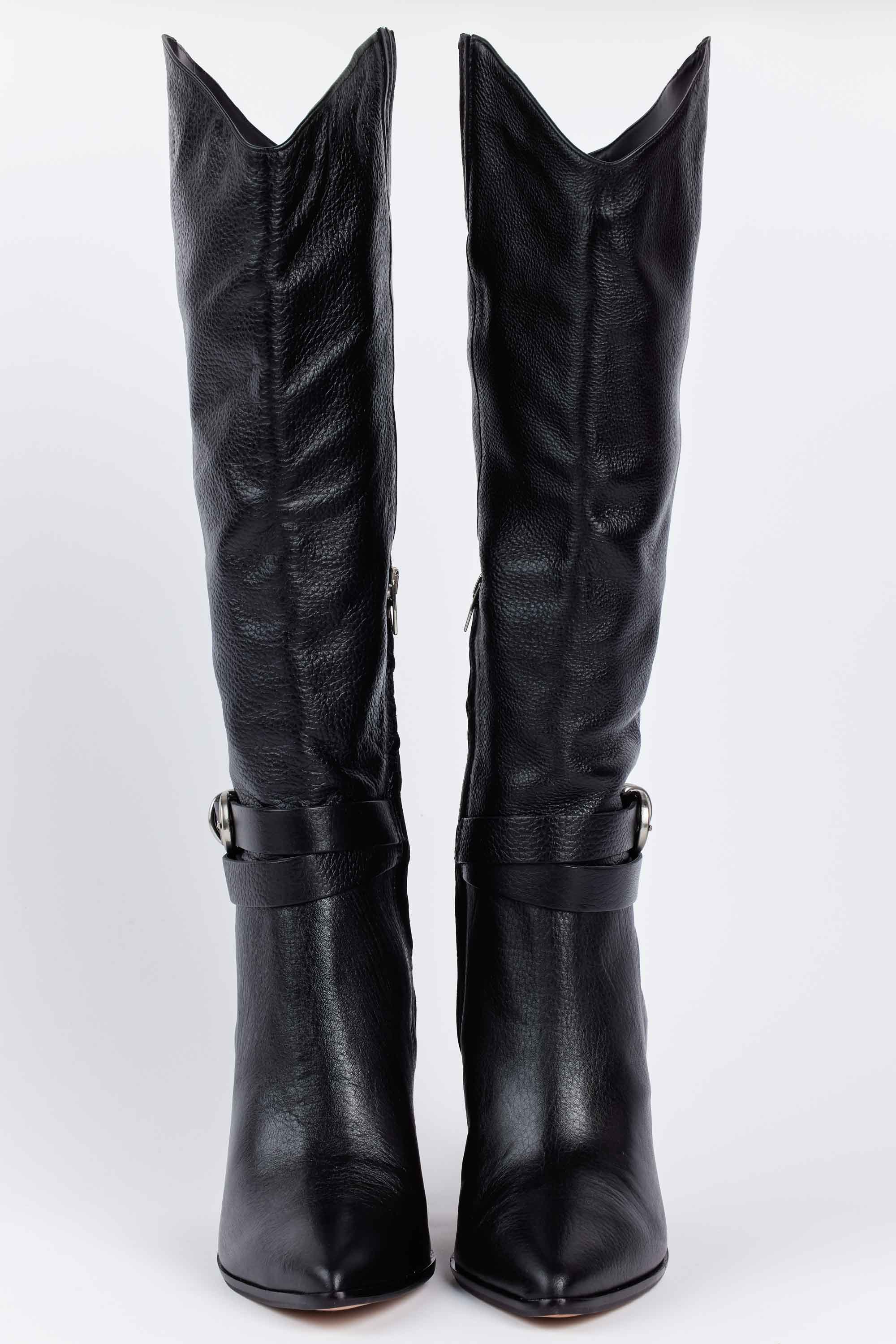 Tyrone Boots- Black Leather by Dolce Vita