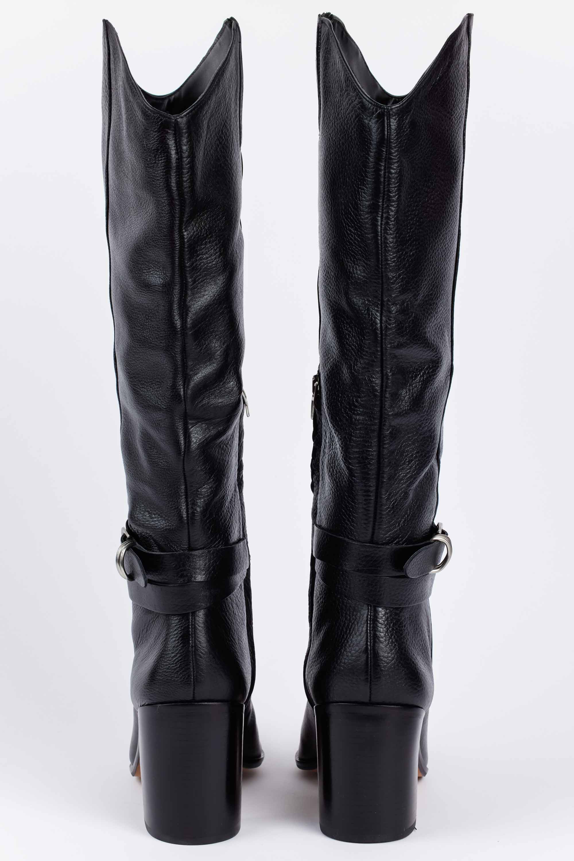 Tyrone Boots- Black Leather by Dolce Vita