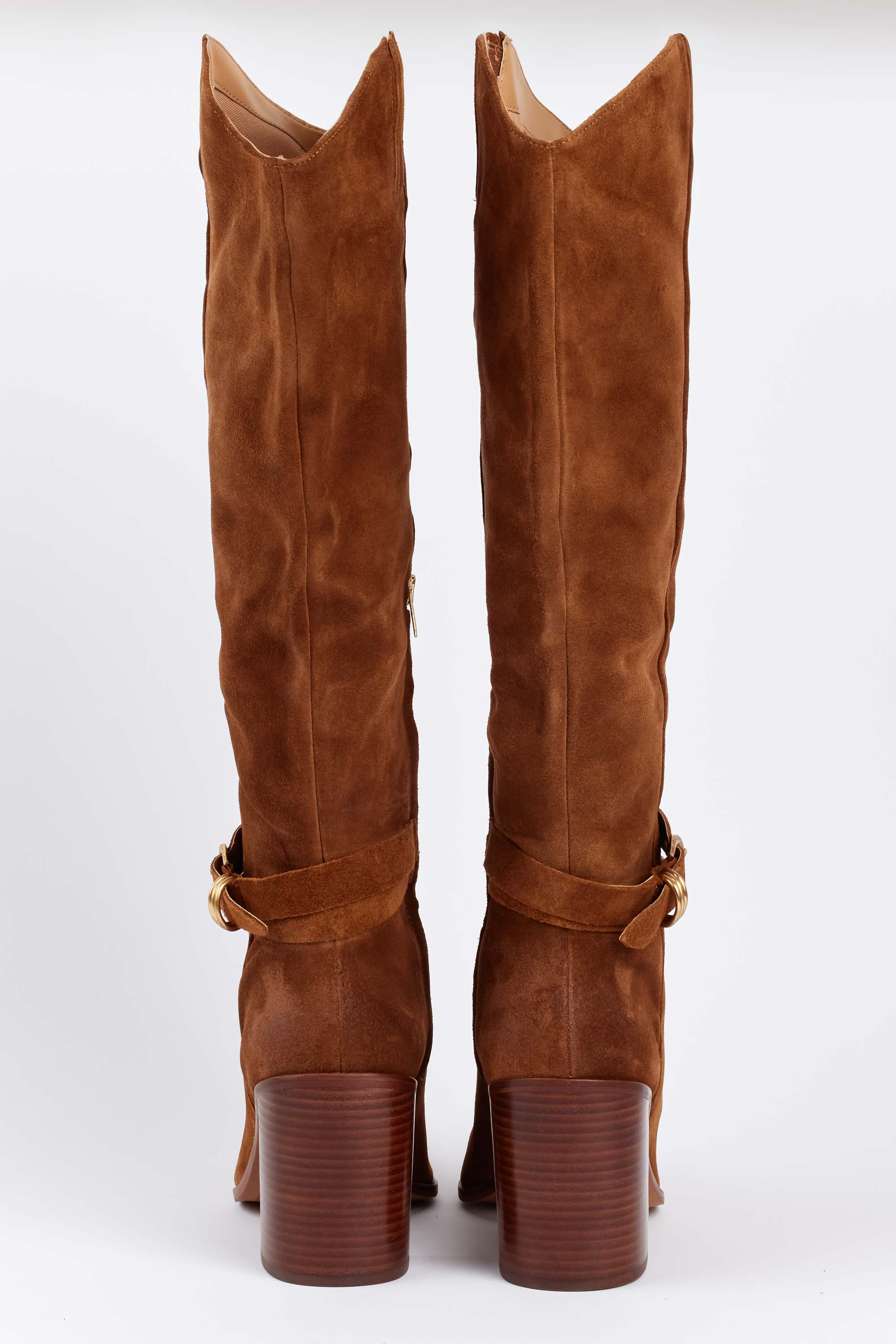 Tyrone Boots- Brown Suede by Dolce Vita