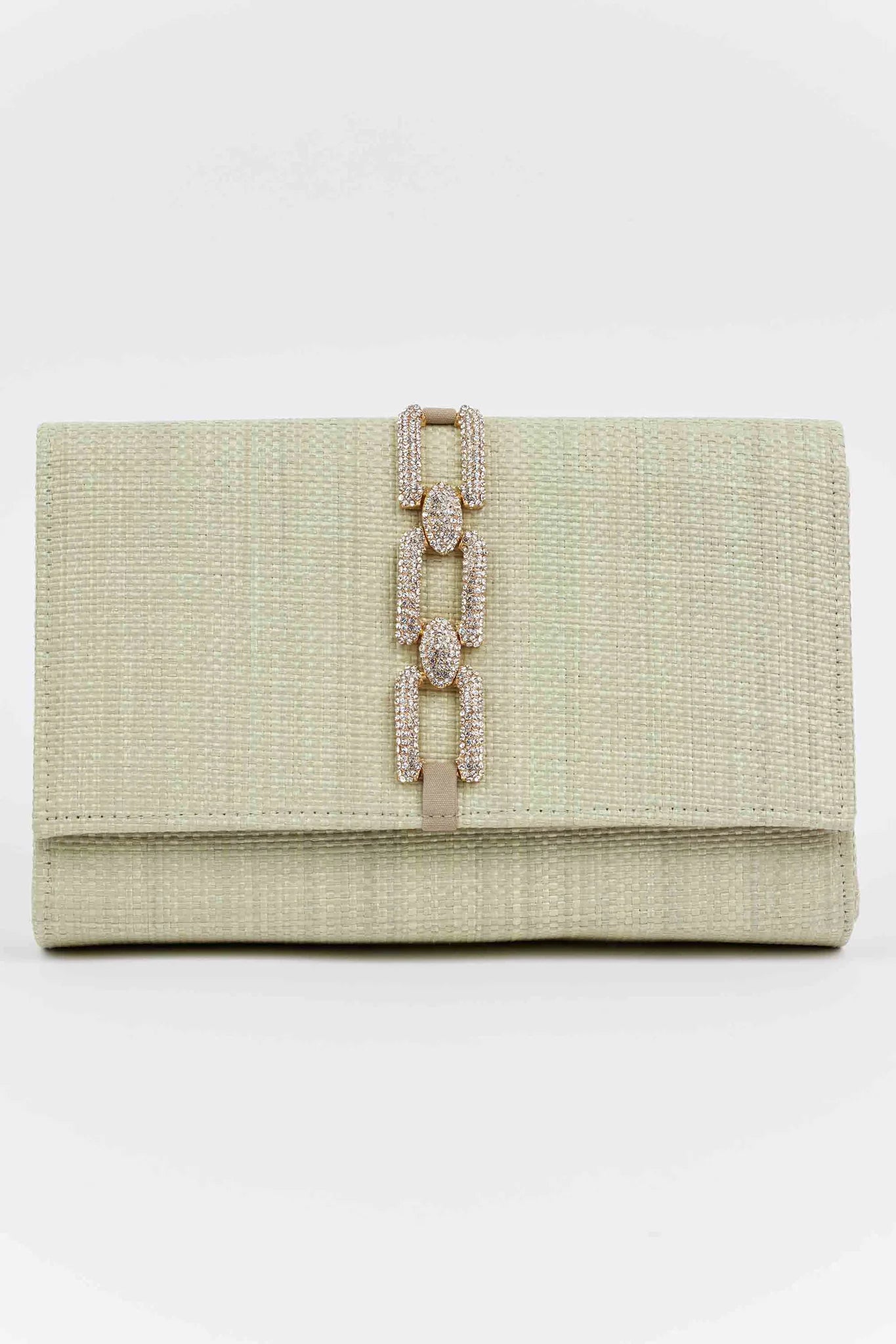 Gia Clutch- Sage