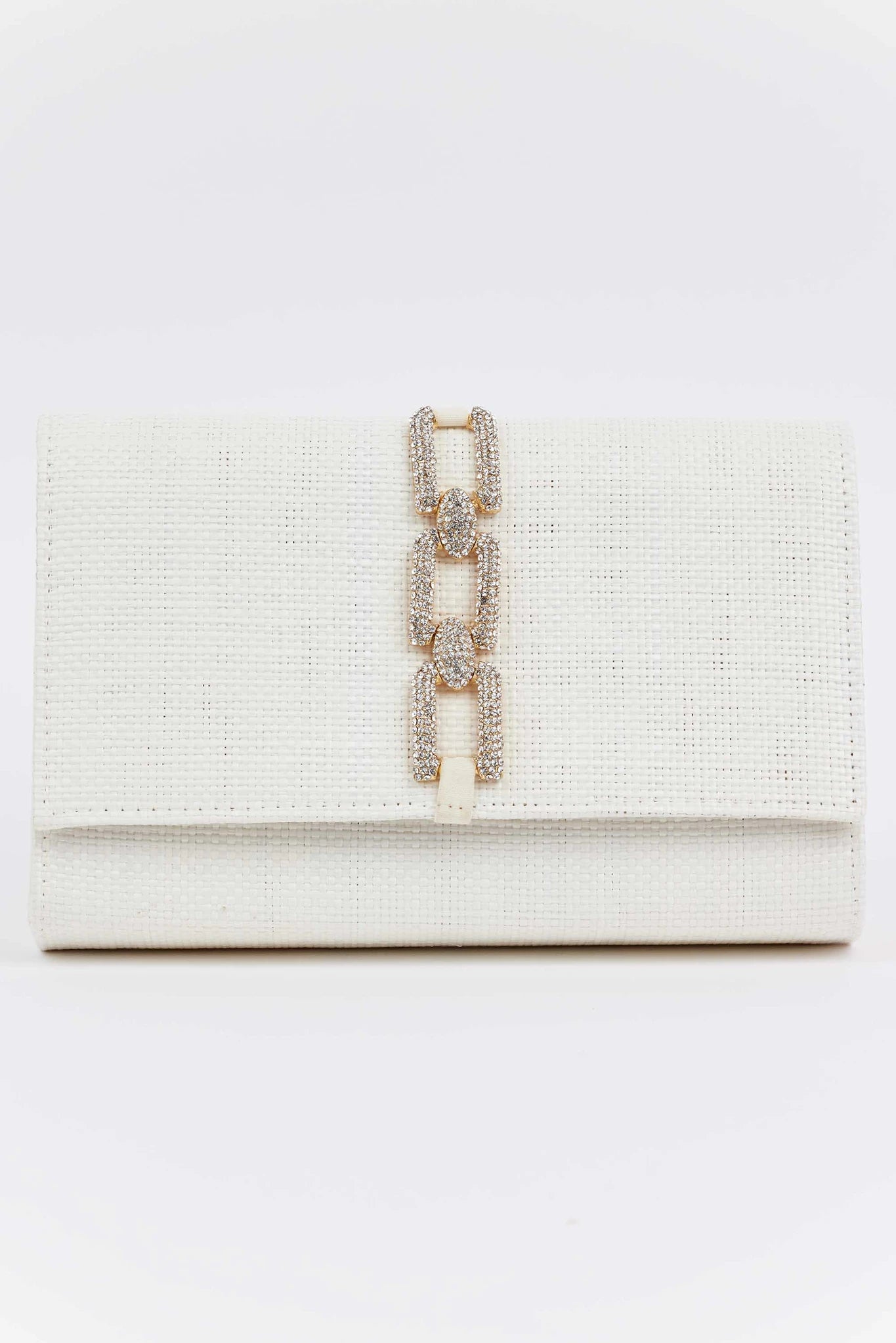 Gia Clutch- White