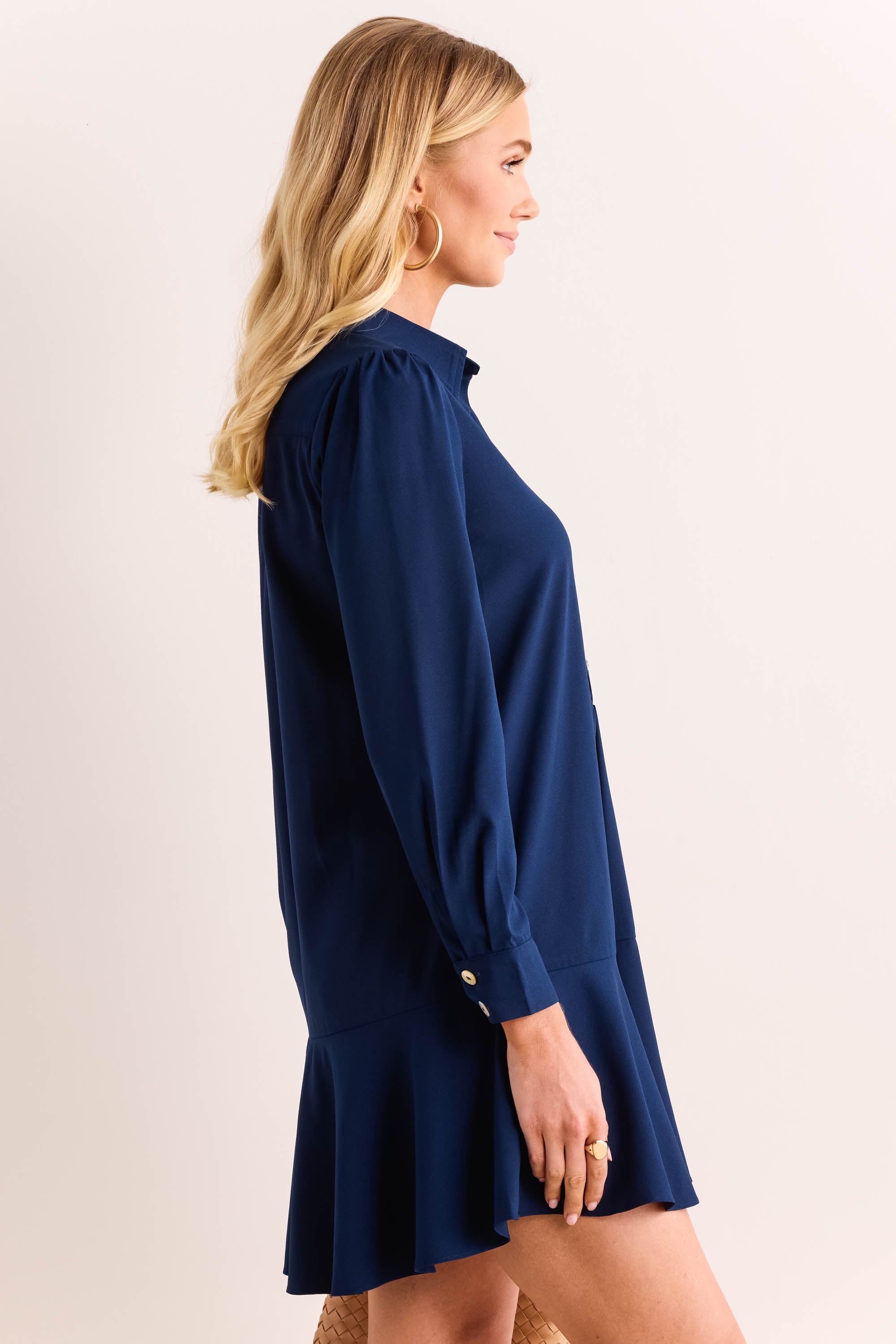 Meagan Dress- Navy