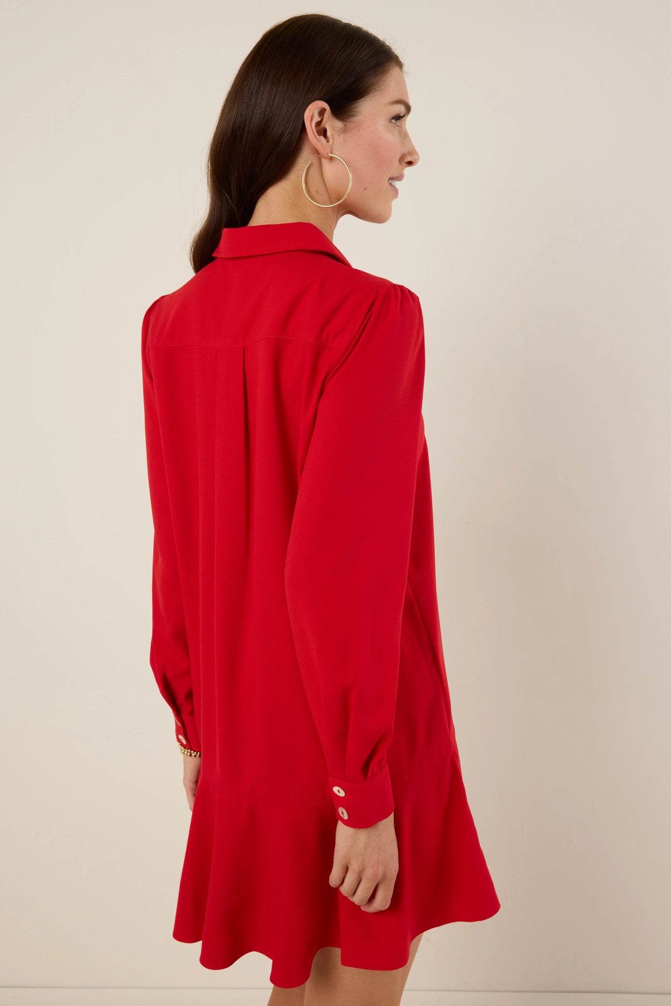Meagan Dress- Red
