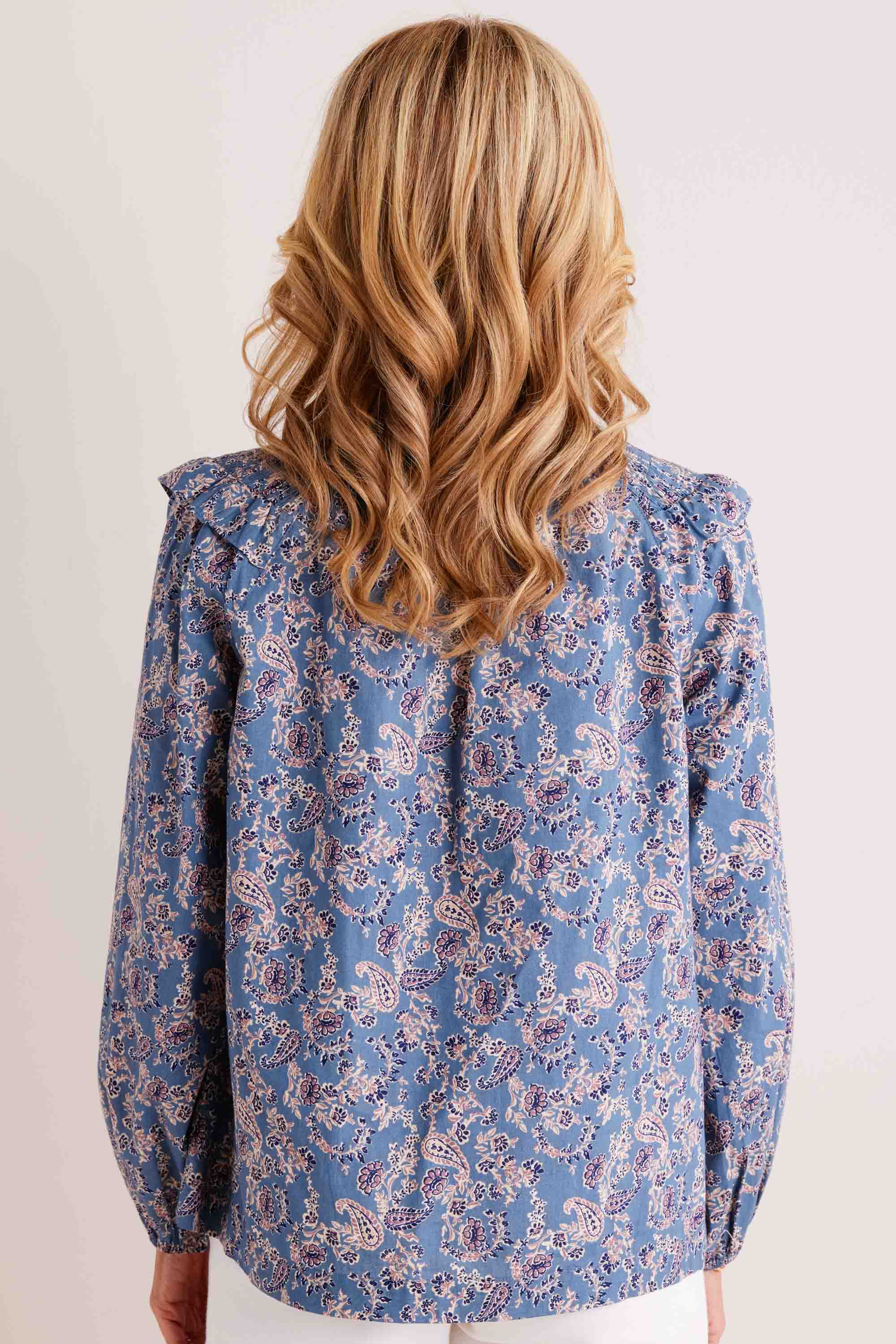 Hadley Top- Blue