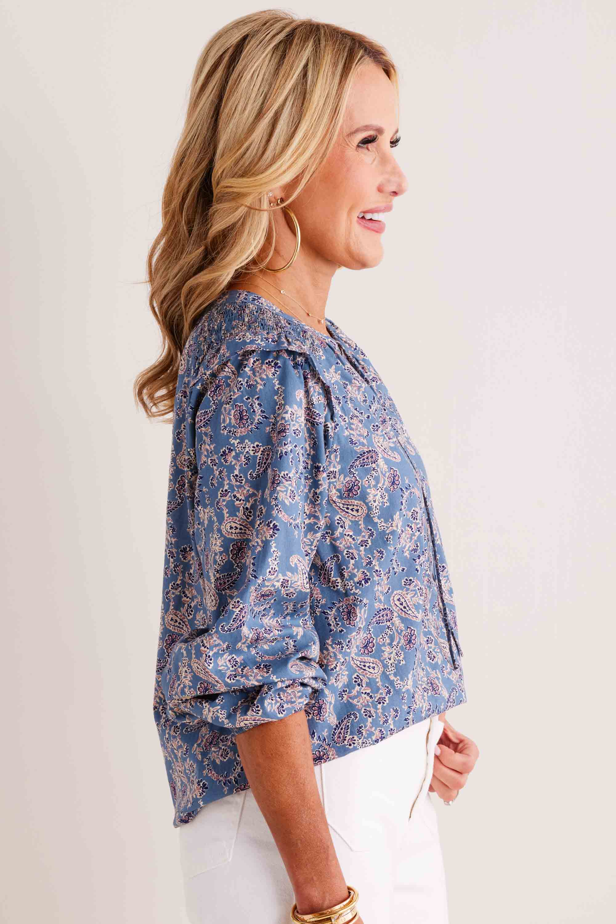 Hadley Top- Blue