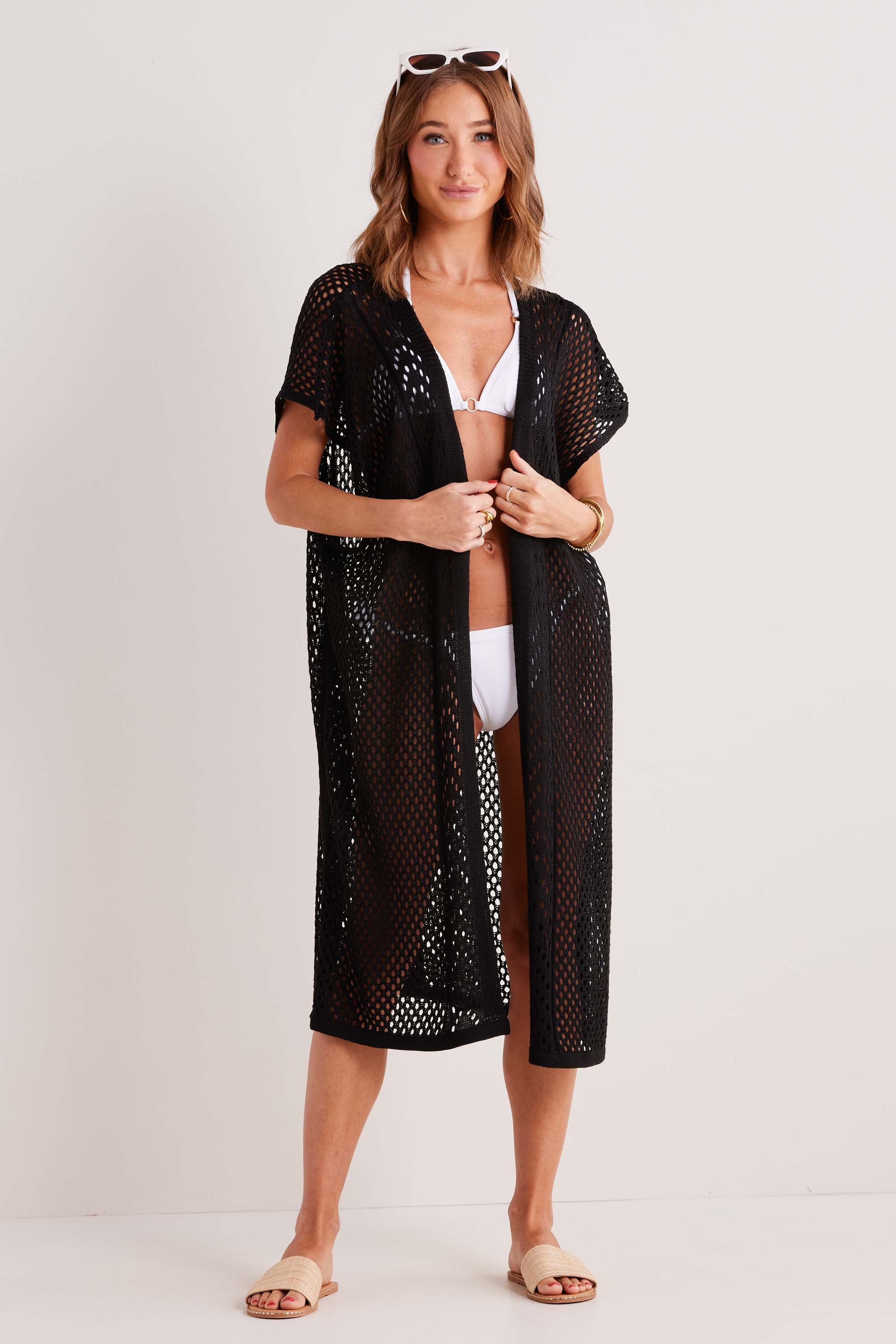 Rosalyn Kimono- Black