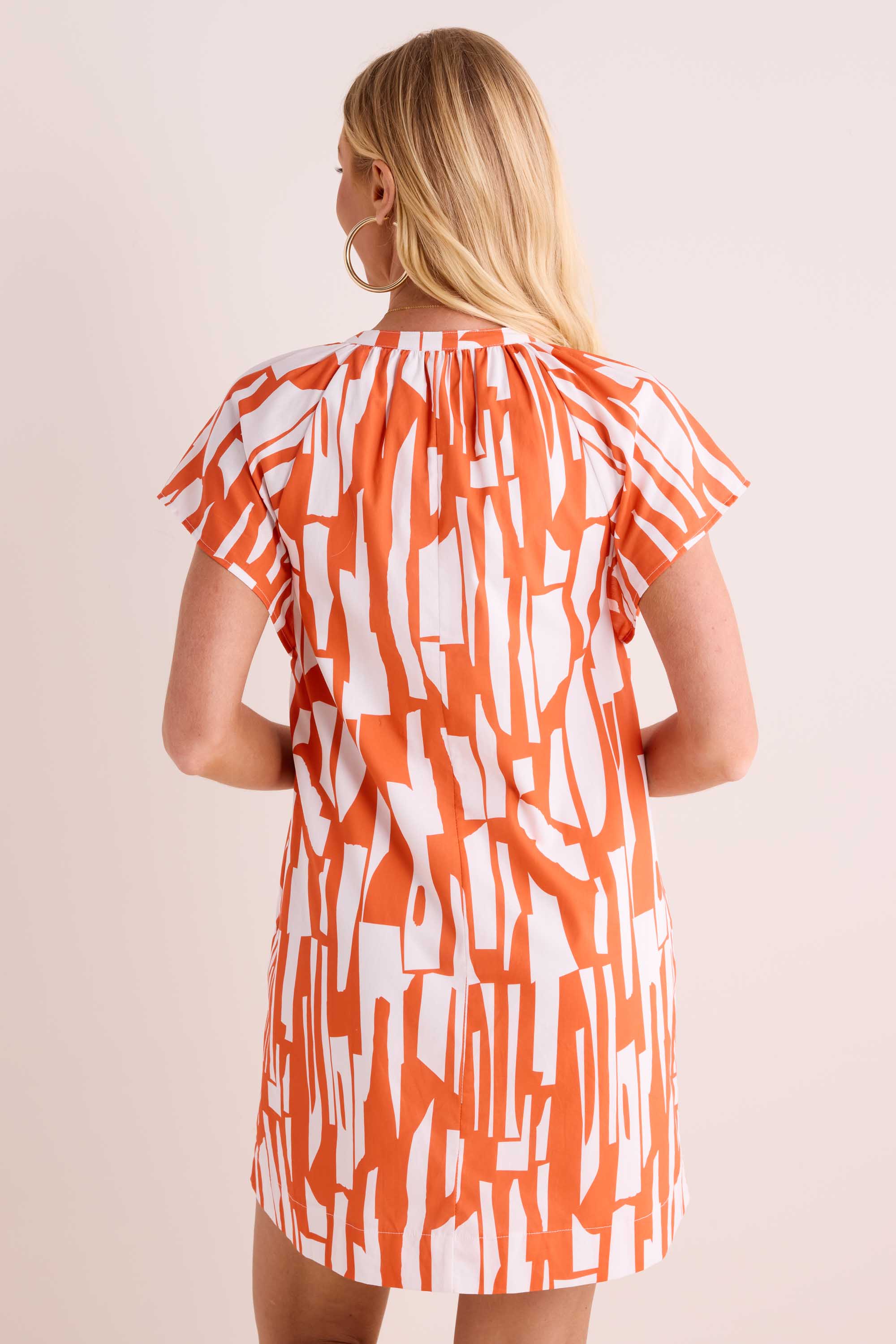 Lara Dress- Orange