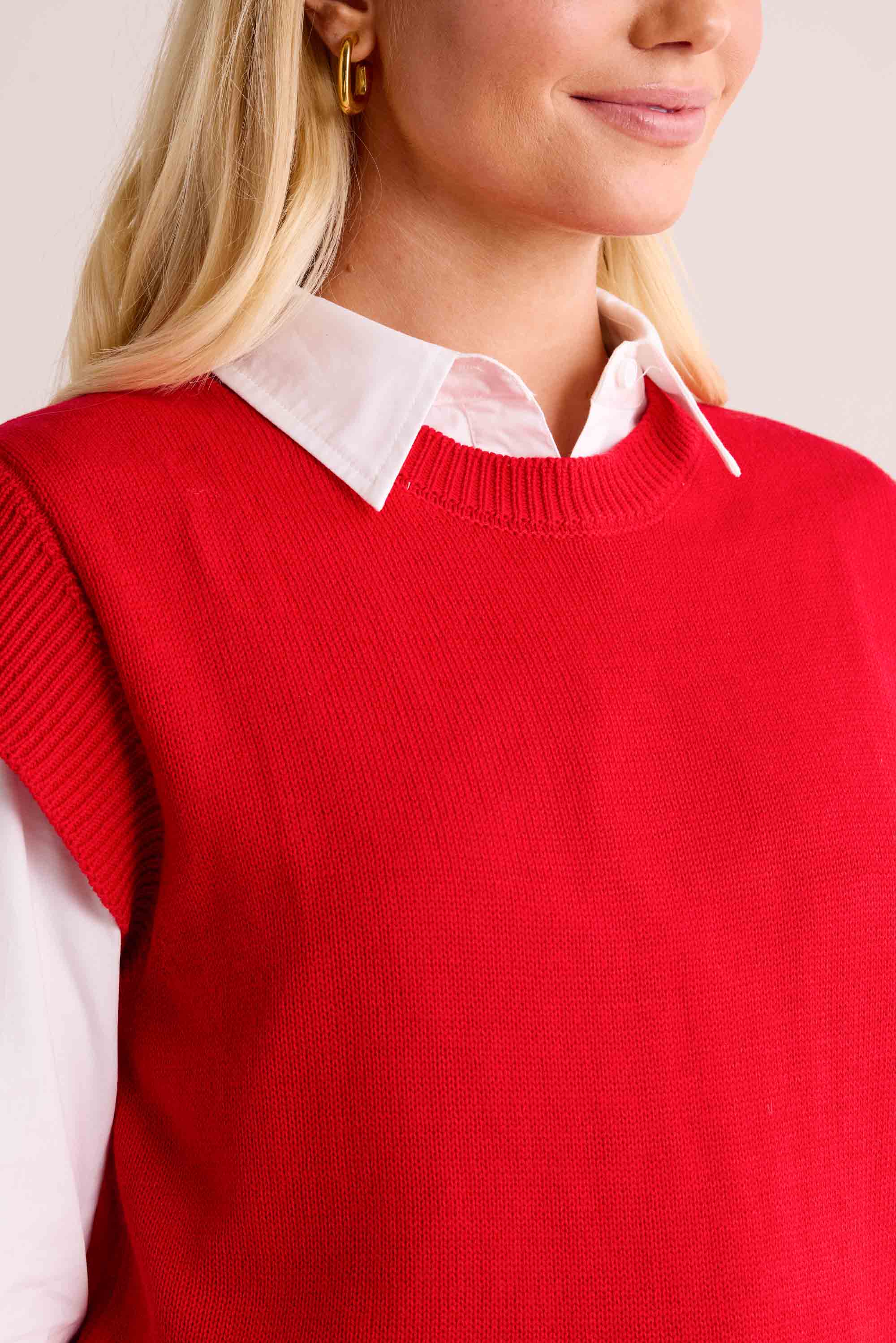 Davina Sweater- Red