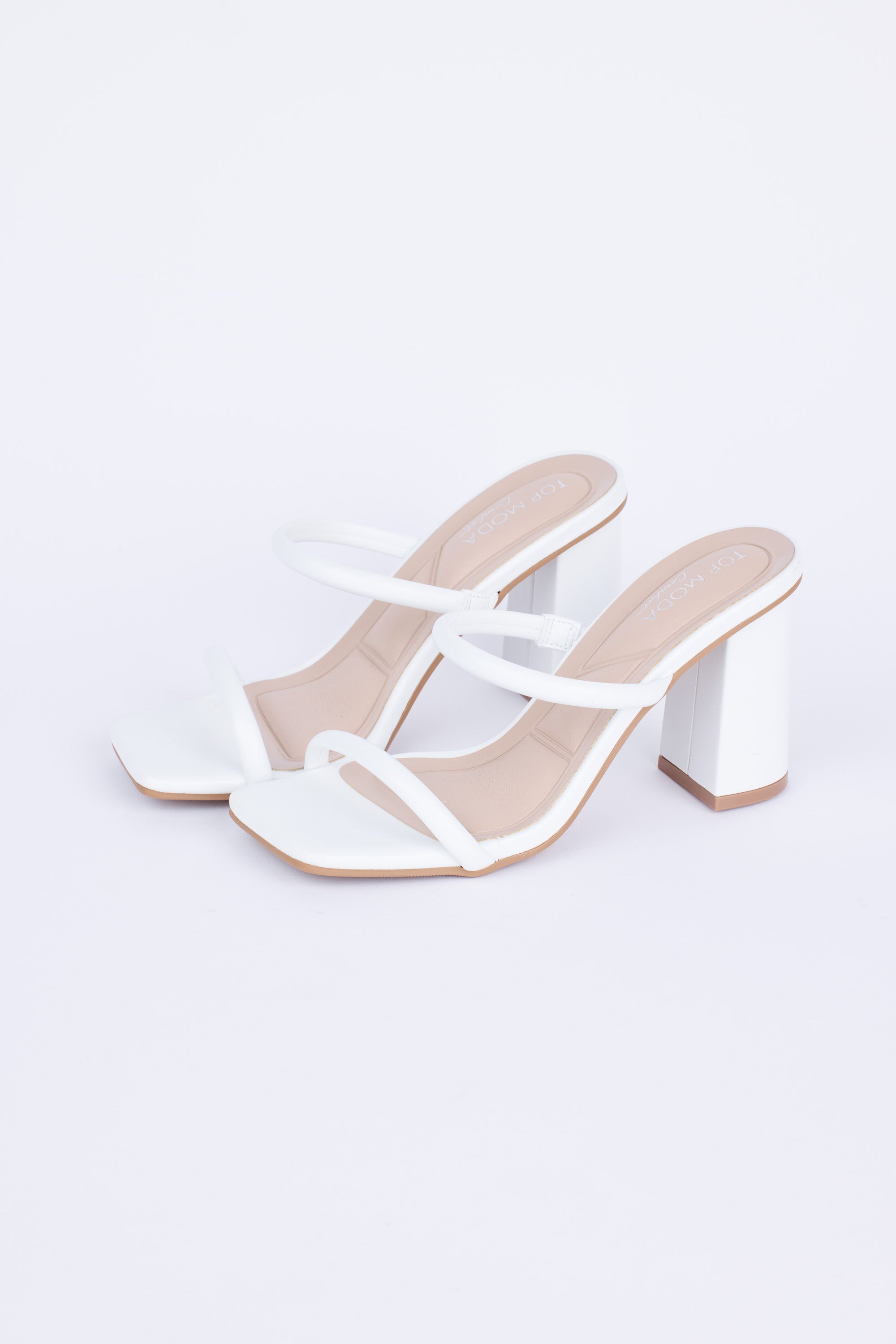Kayce Heels- White