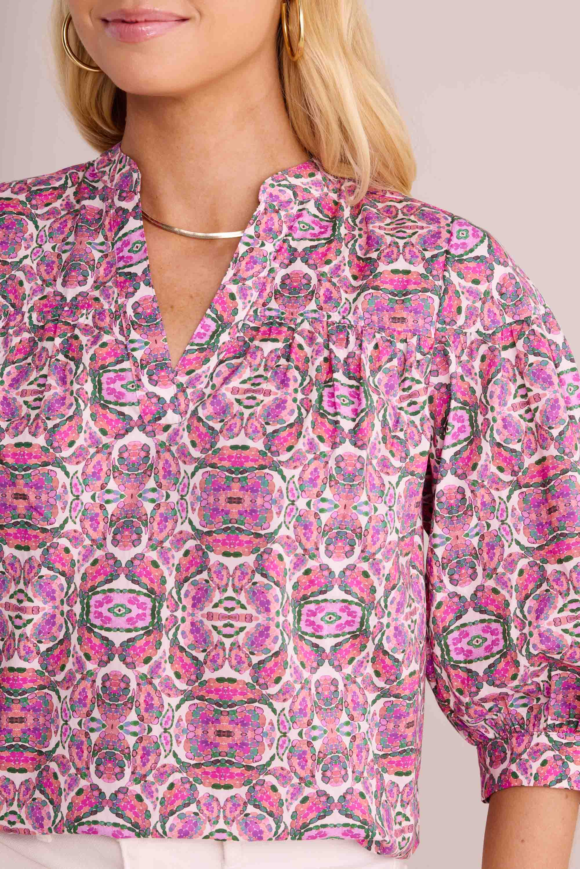 Kemble Top- Pink