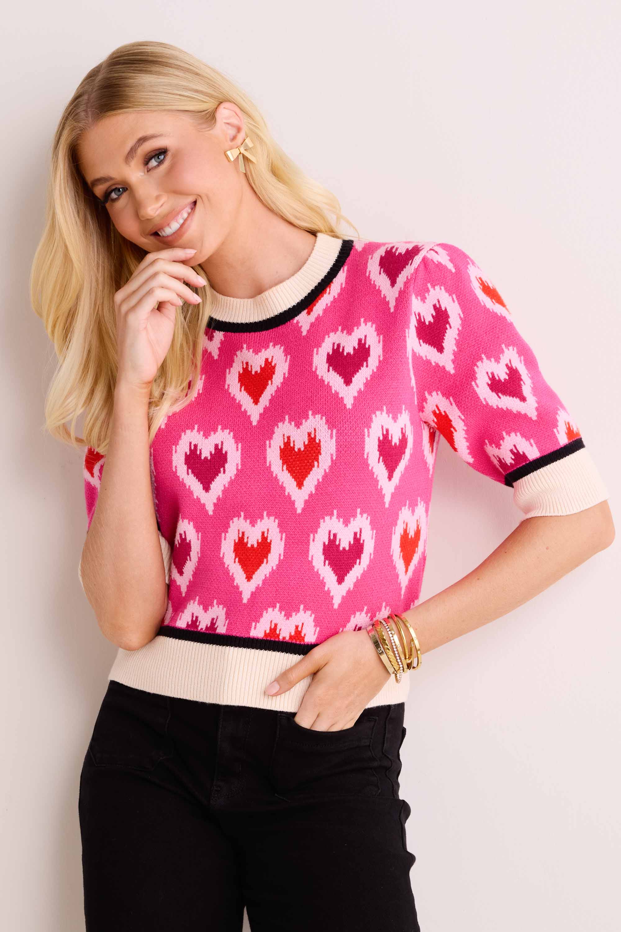 Aimee Sweater- Pink