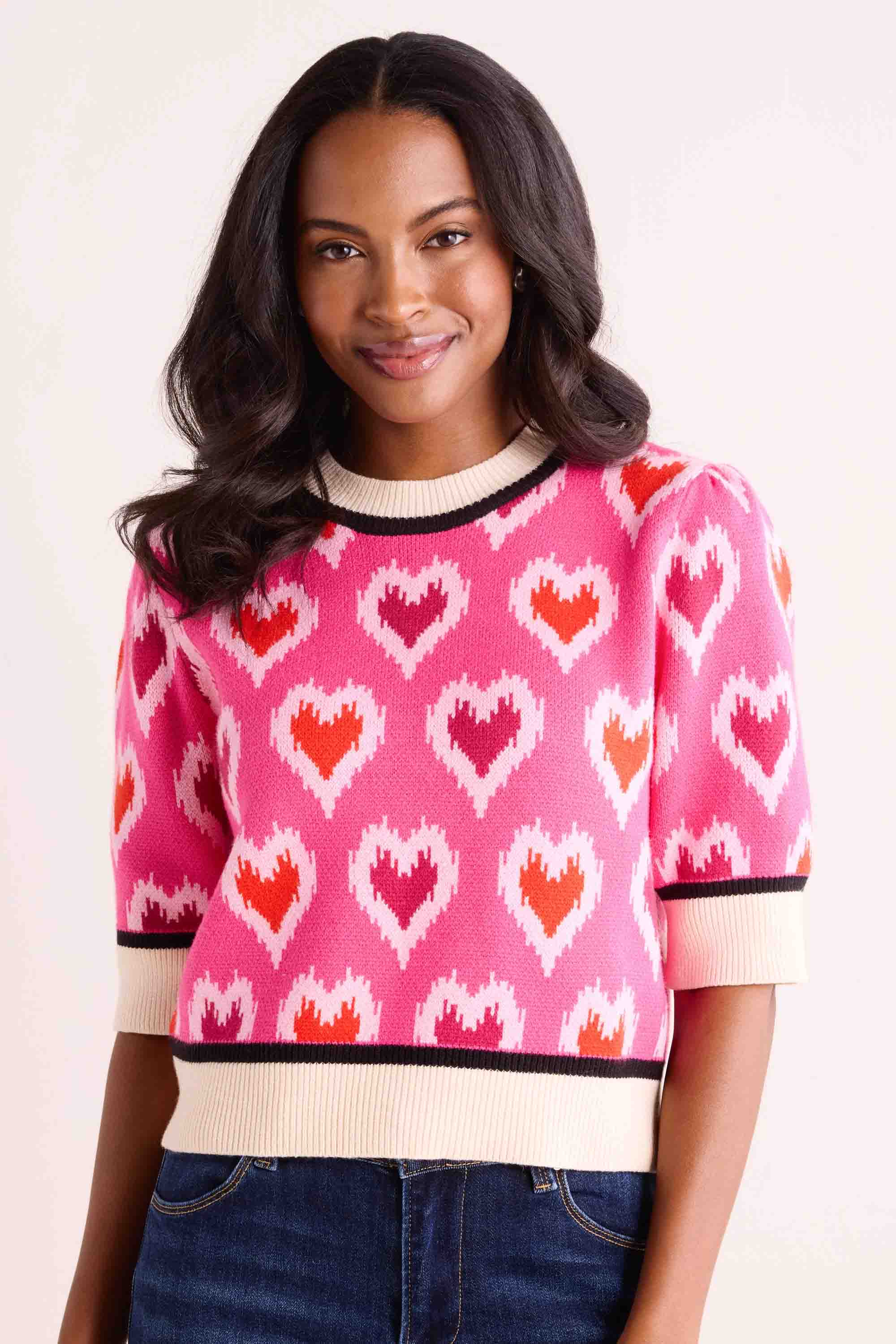 Aimee Sweater- Pink