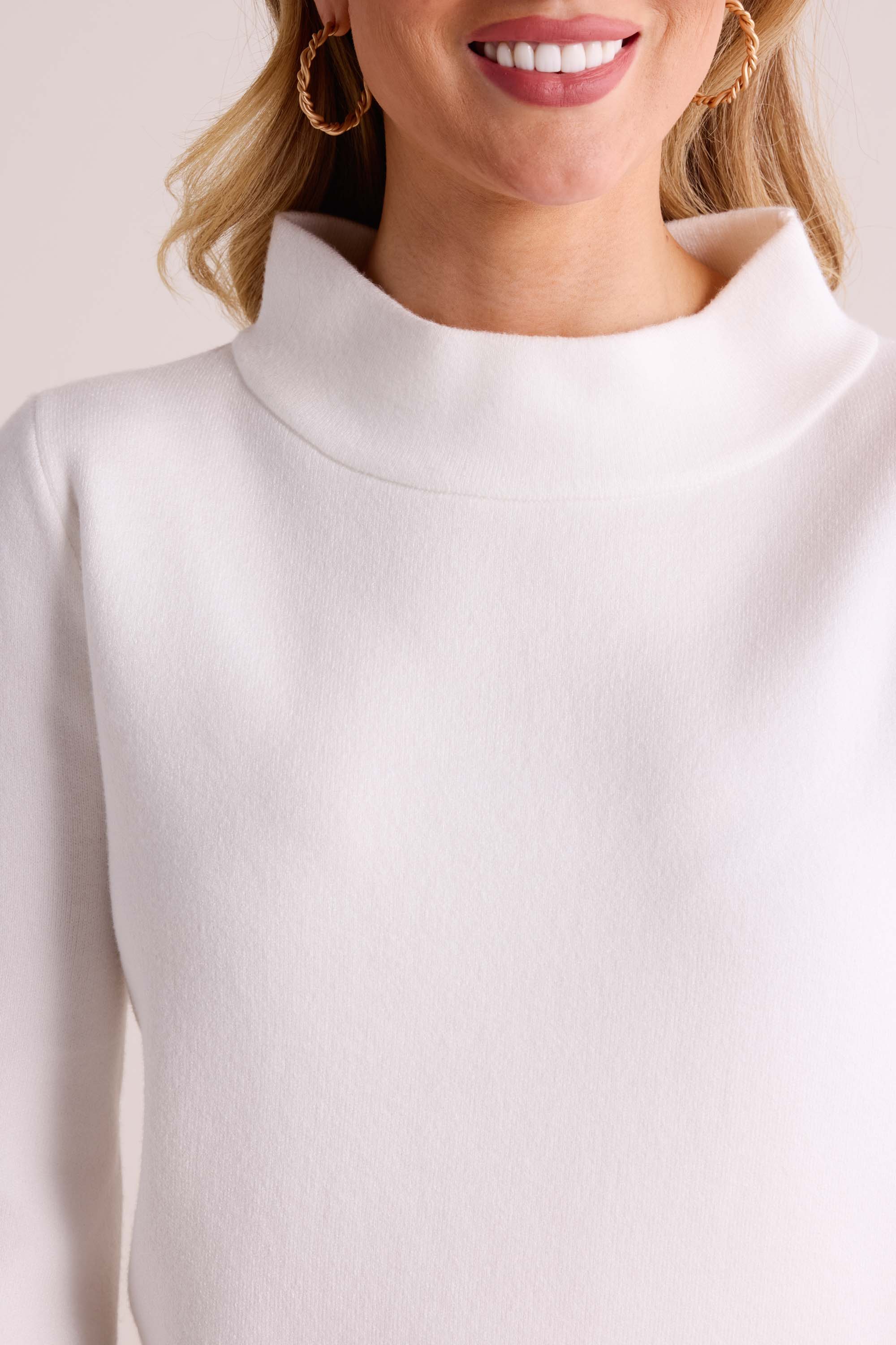 Jackie Sweater- Ivory