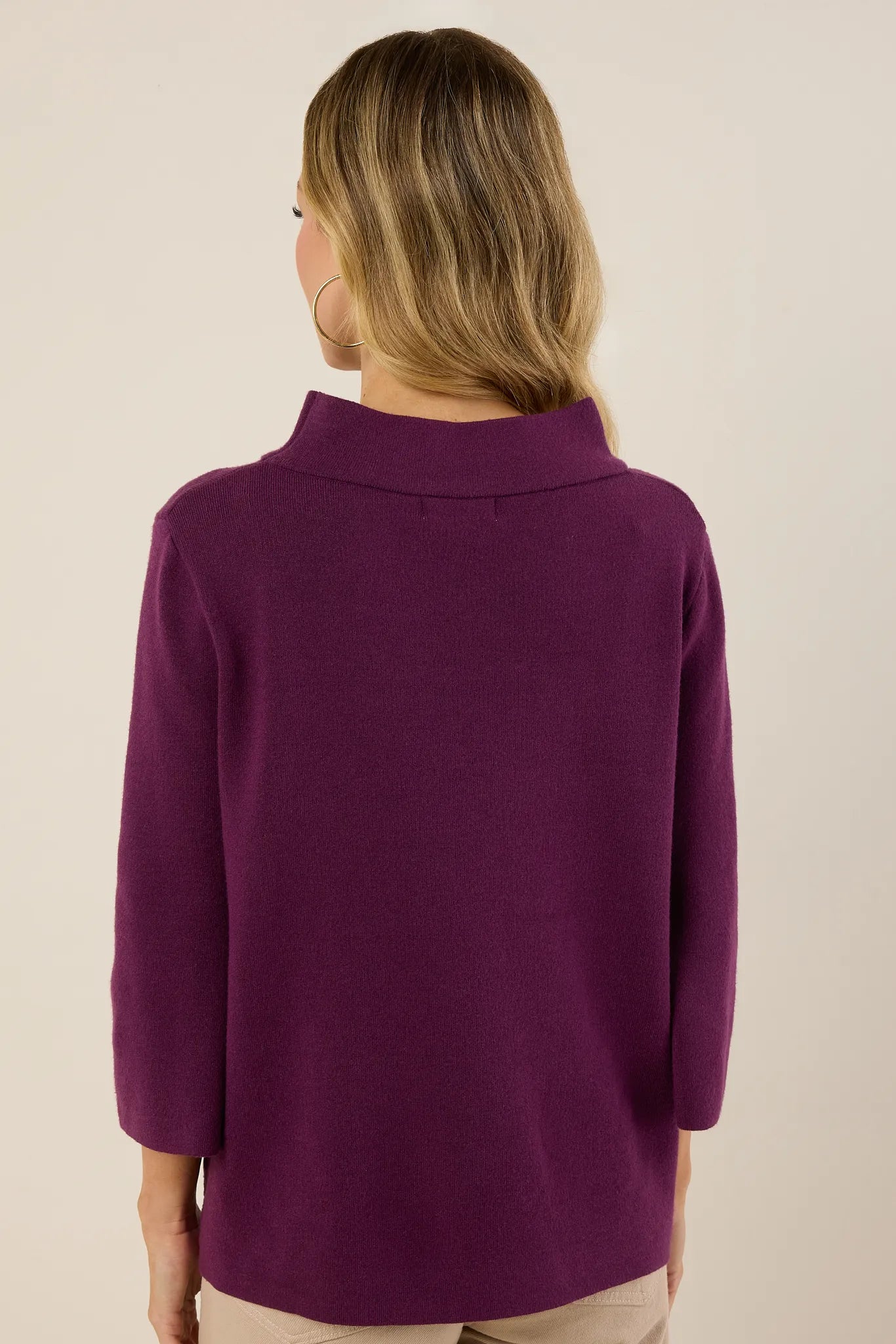 Jackie Sweater- Plum