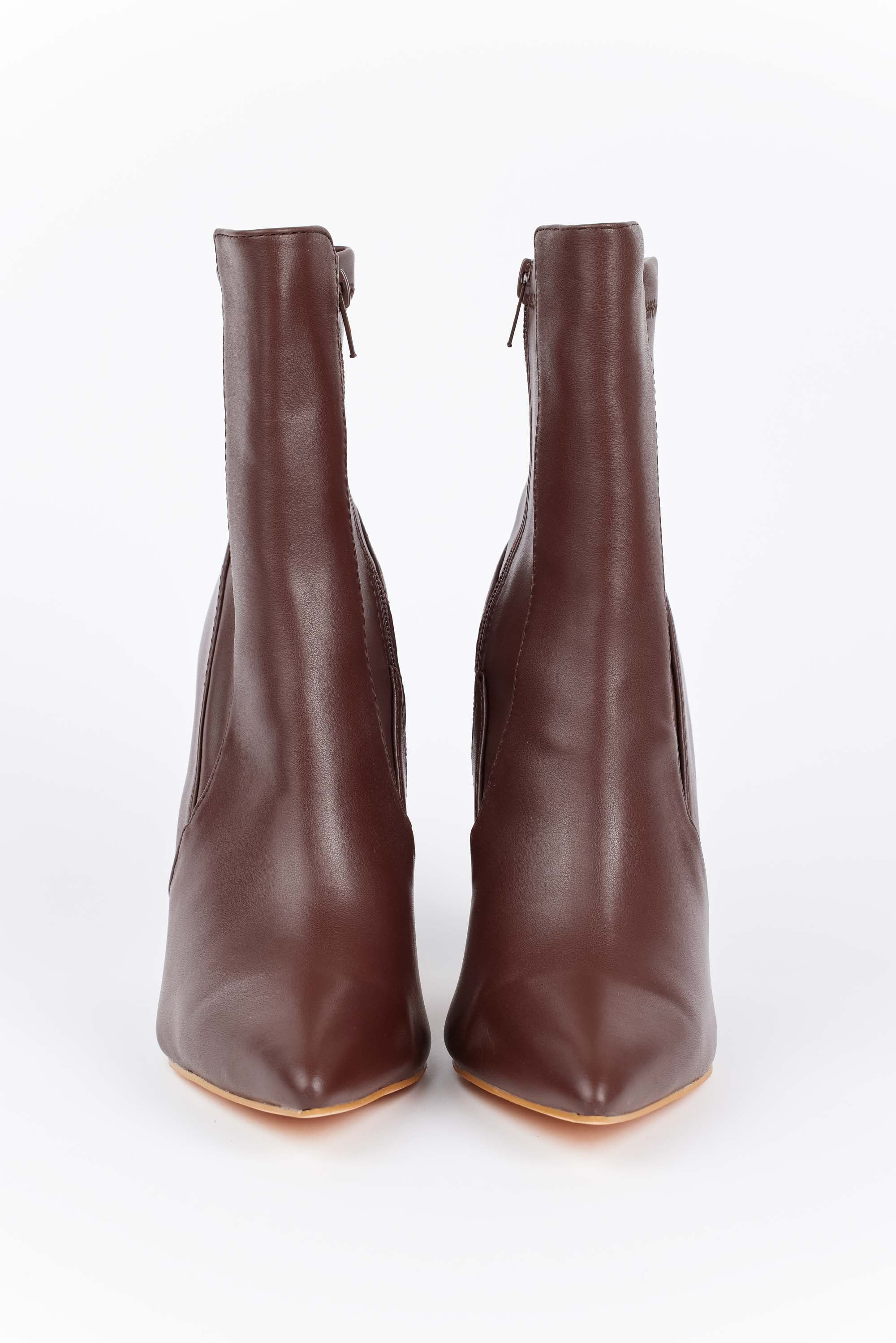 Maddie Booties- Brown