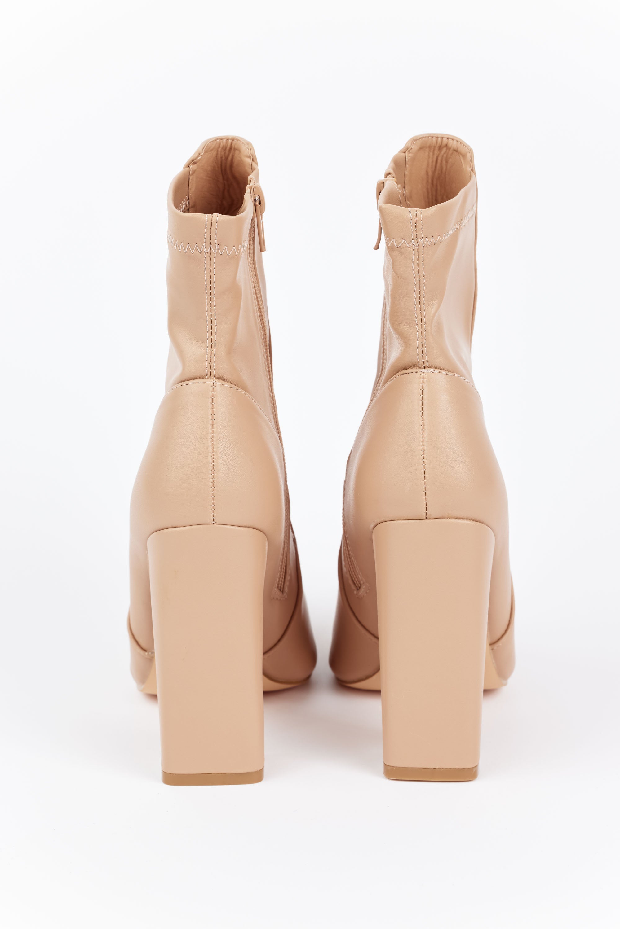 Maddie Booties- Tan