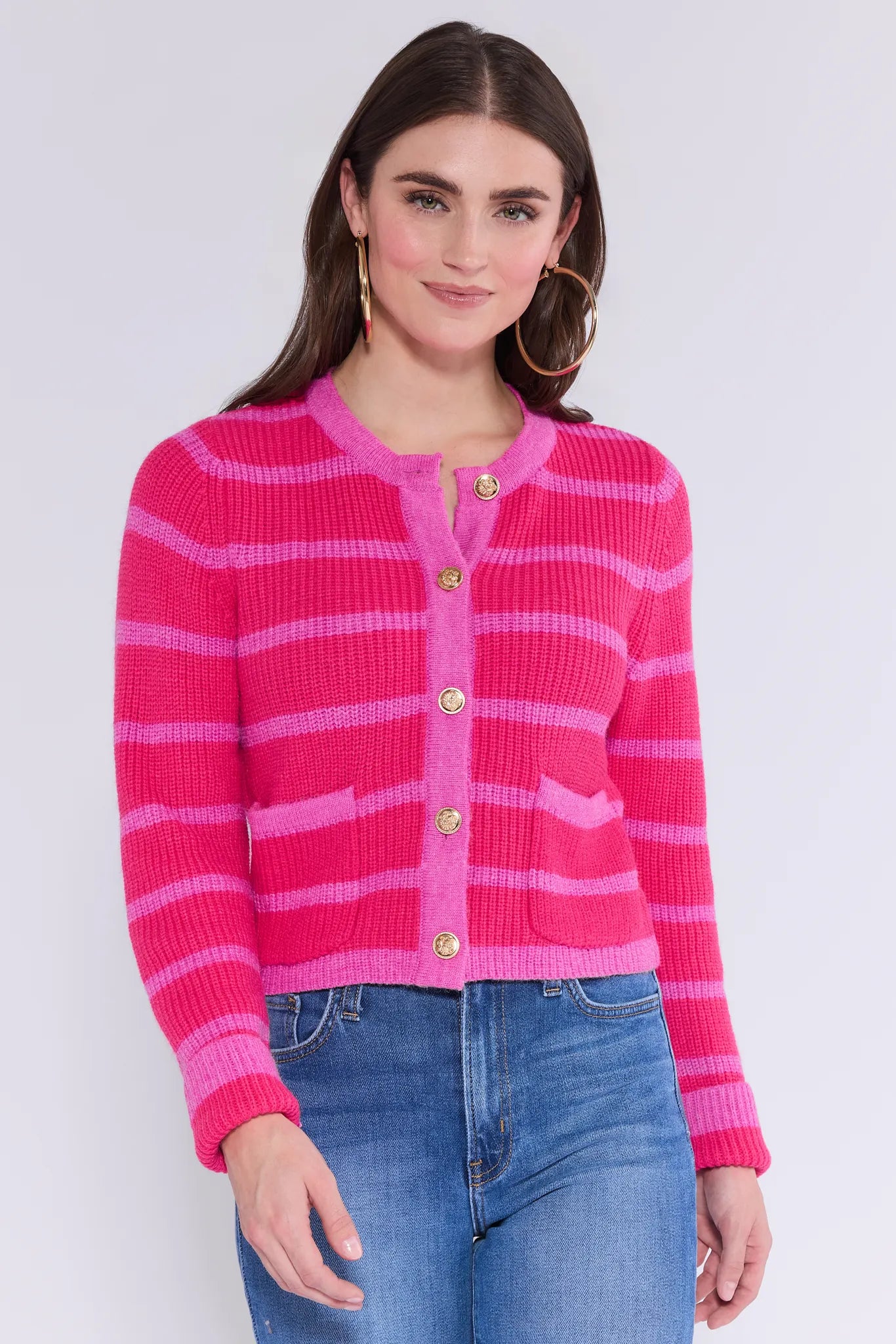 Dayna Cardigan- Pink