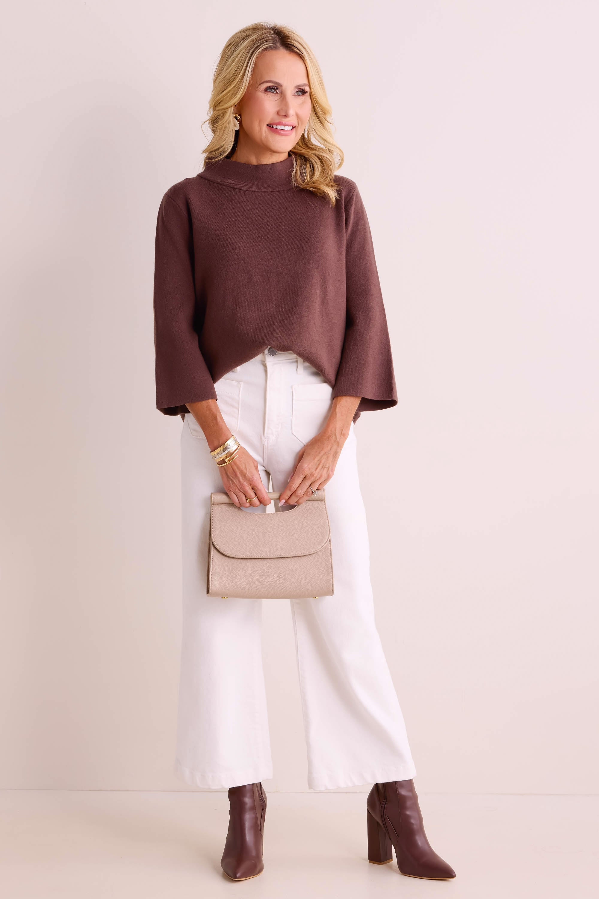 Jackie Sweater- Brown