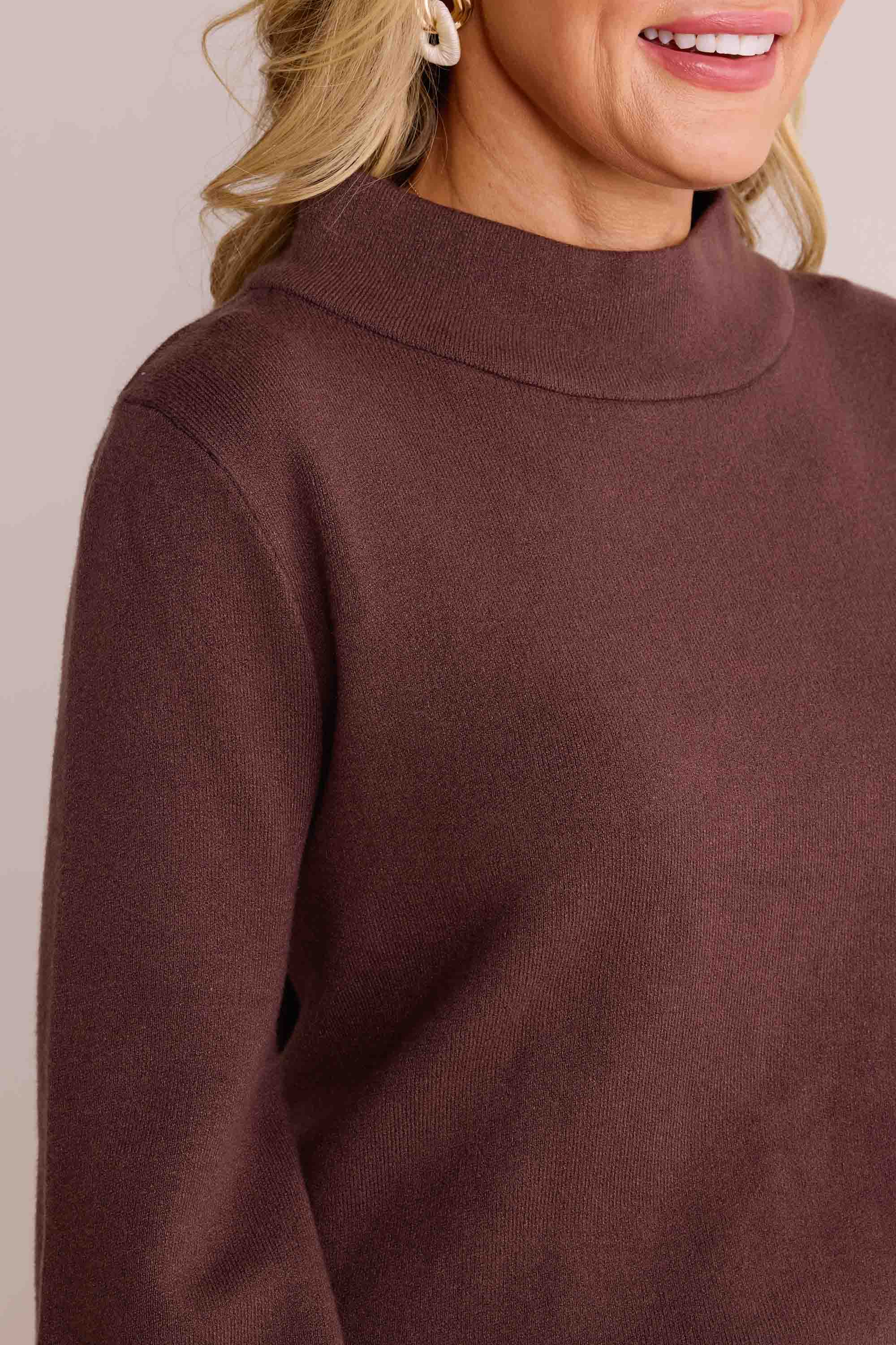 Jackie Sweater- Brown