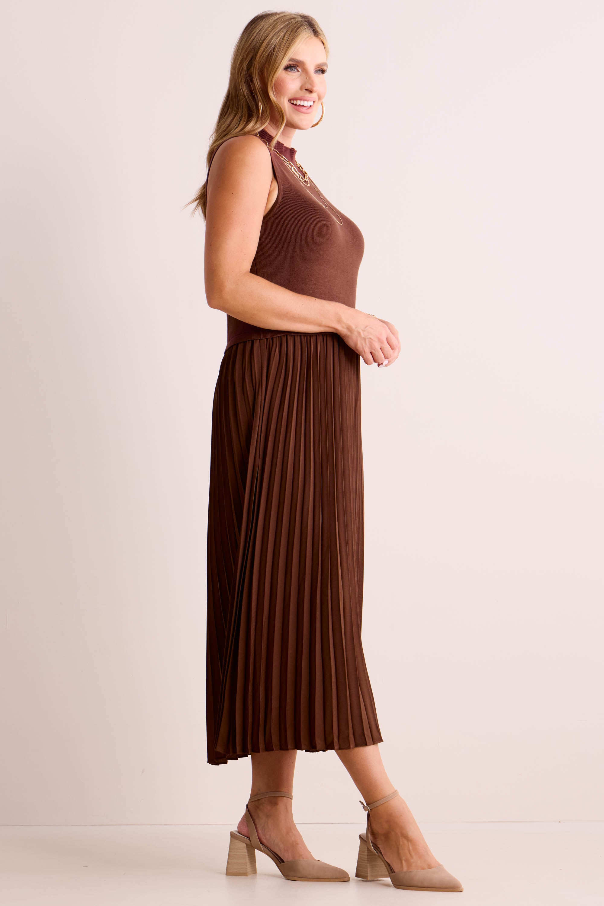 Wyatt Dress- Chocolate