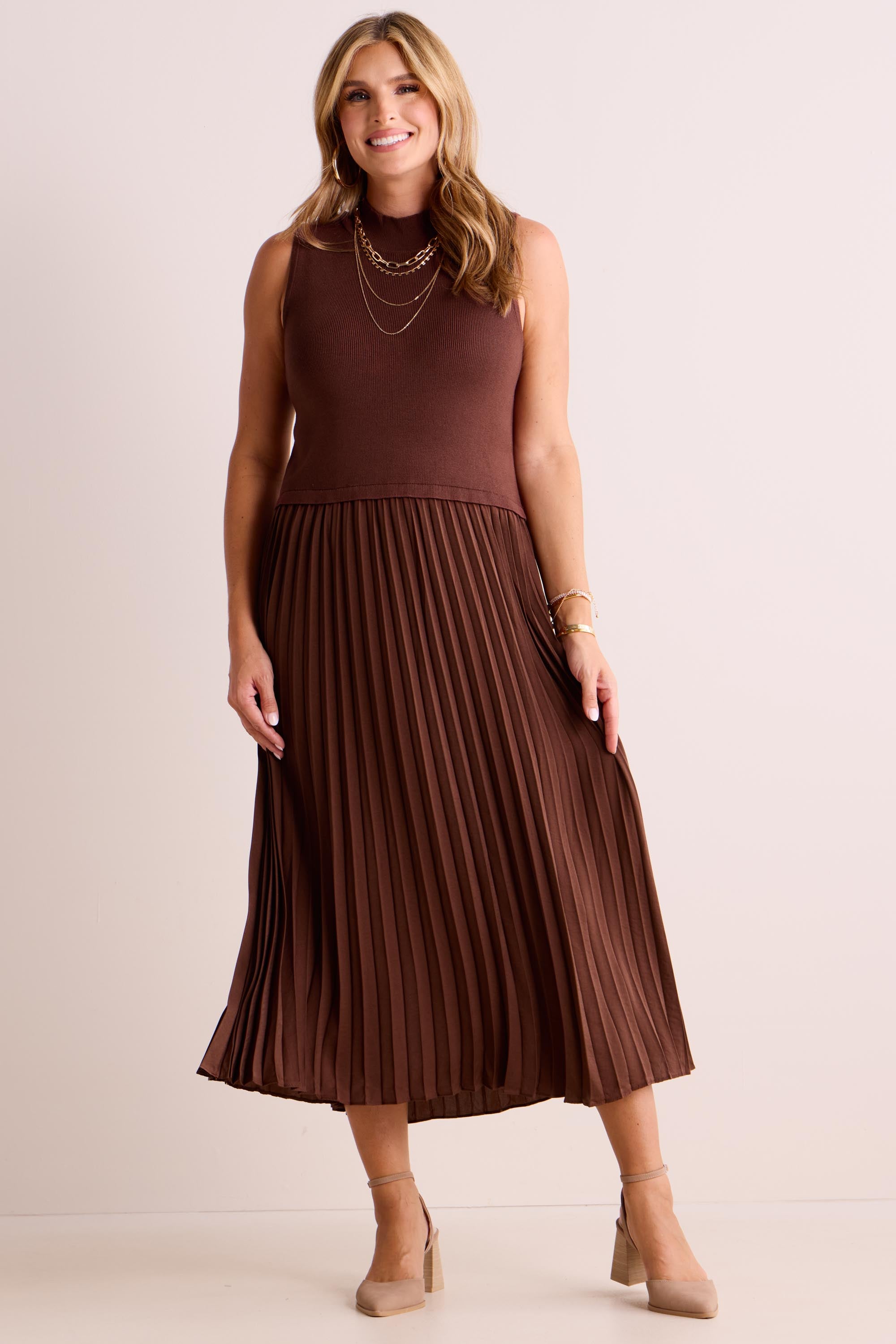 Wyatt Dress- Chocolate