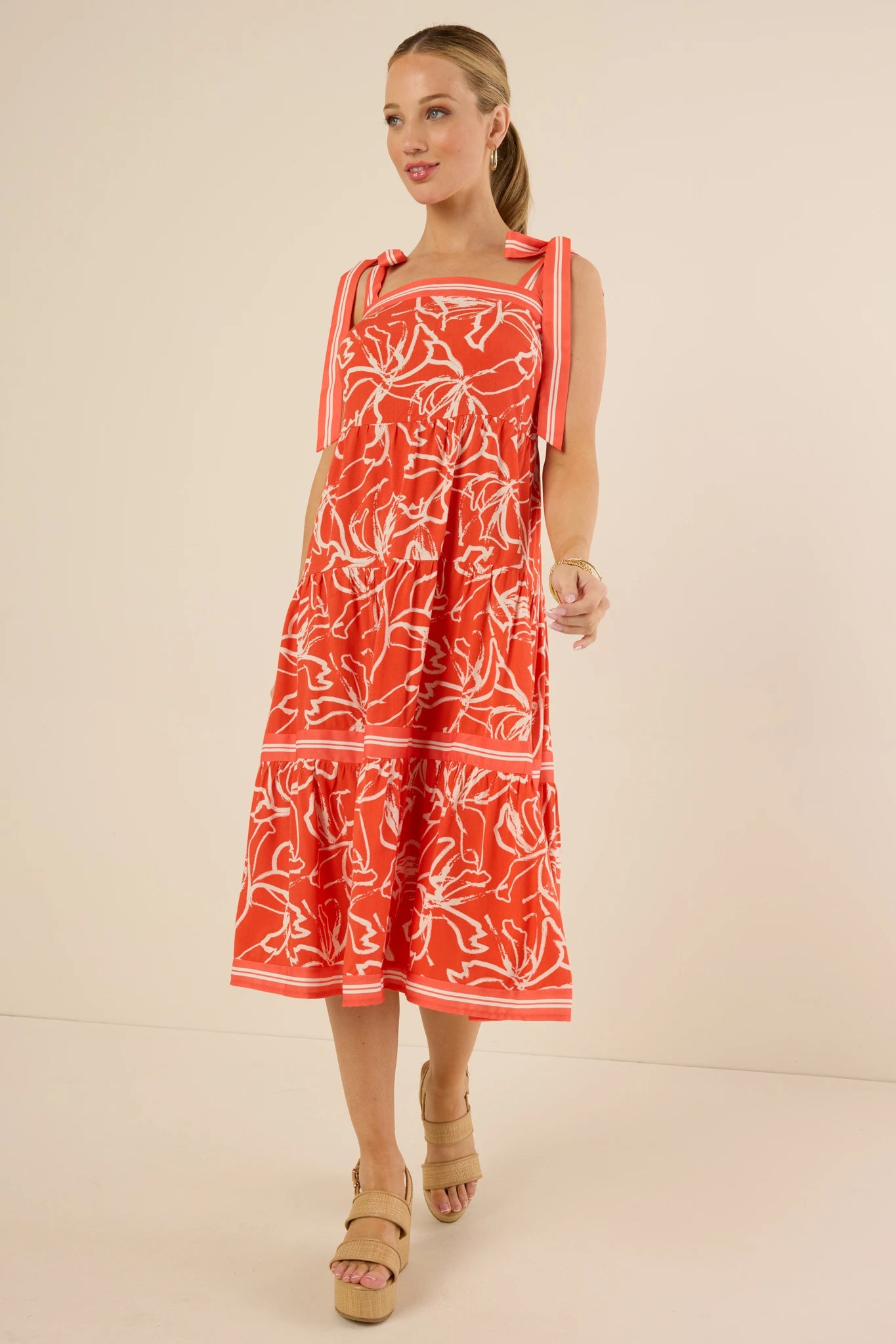 Matilda Dress- Orange