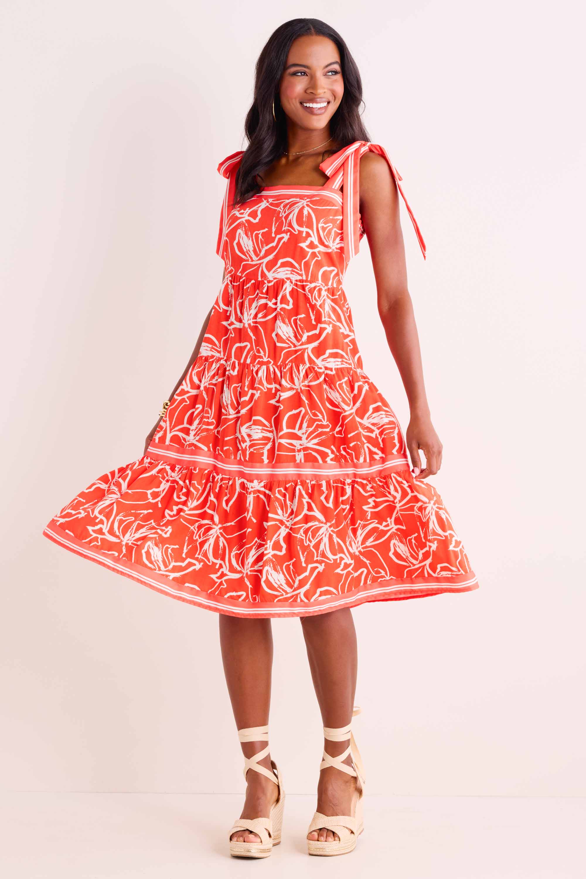 Matilda Dress- Orange