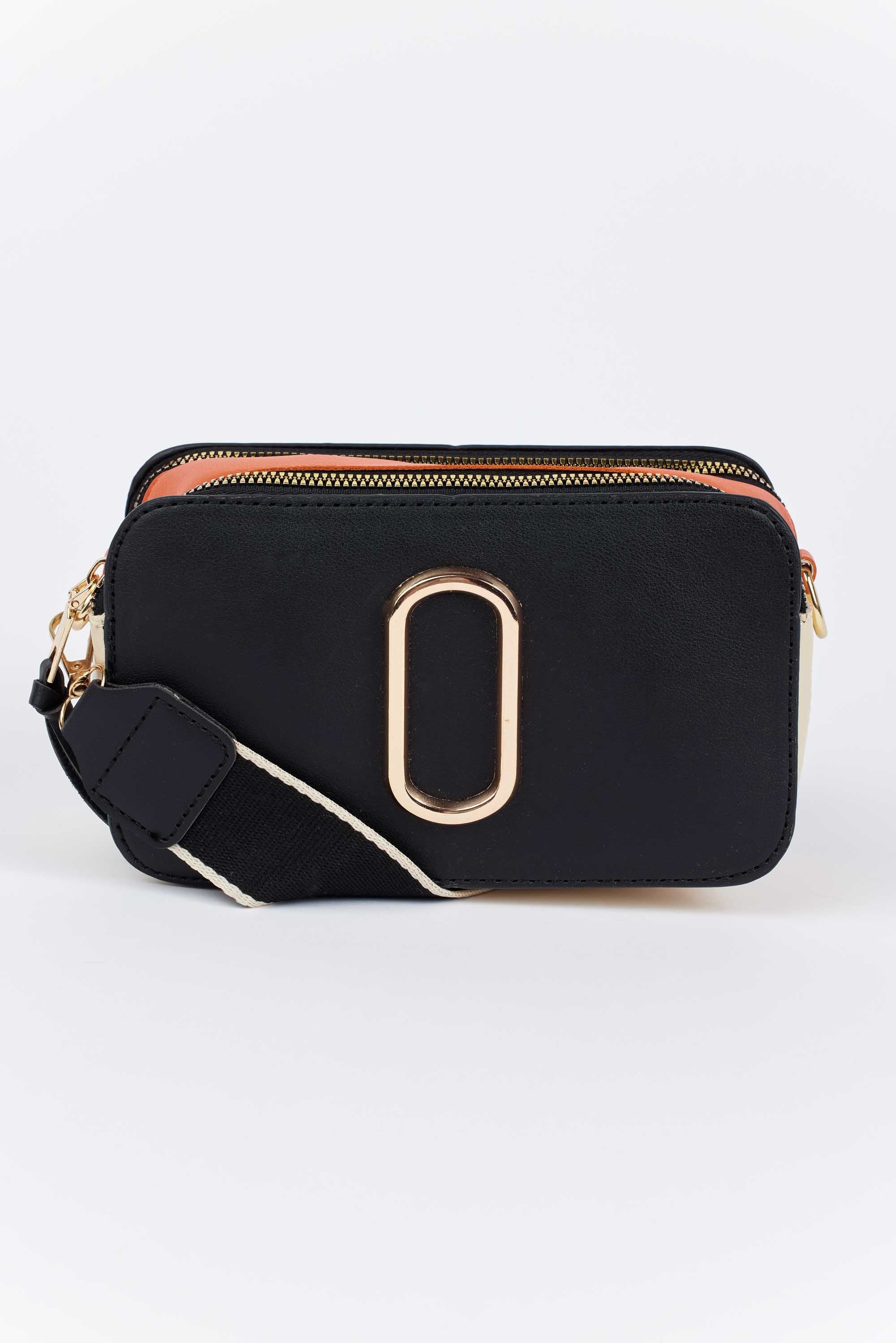 Audra Crossbody- Black