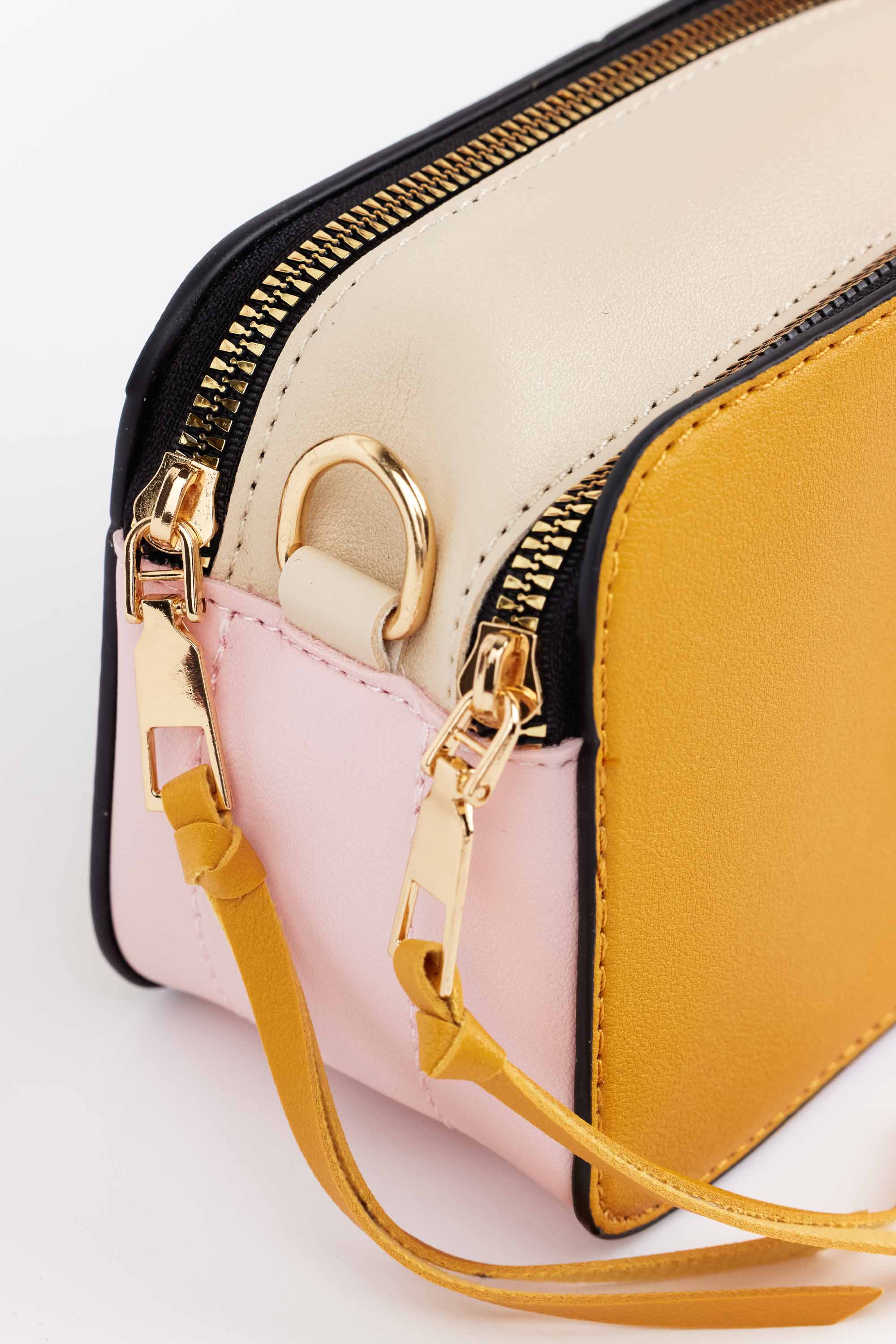 Audra Crossbody- Yellow