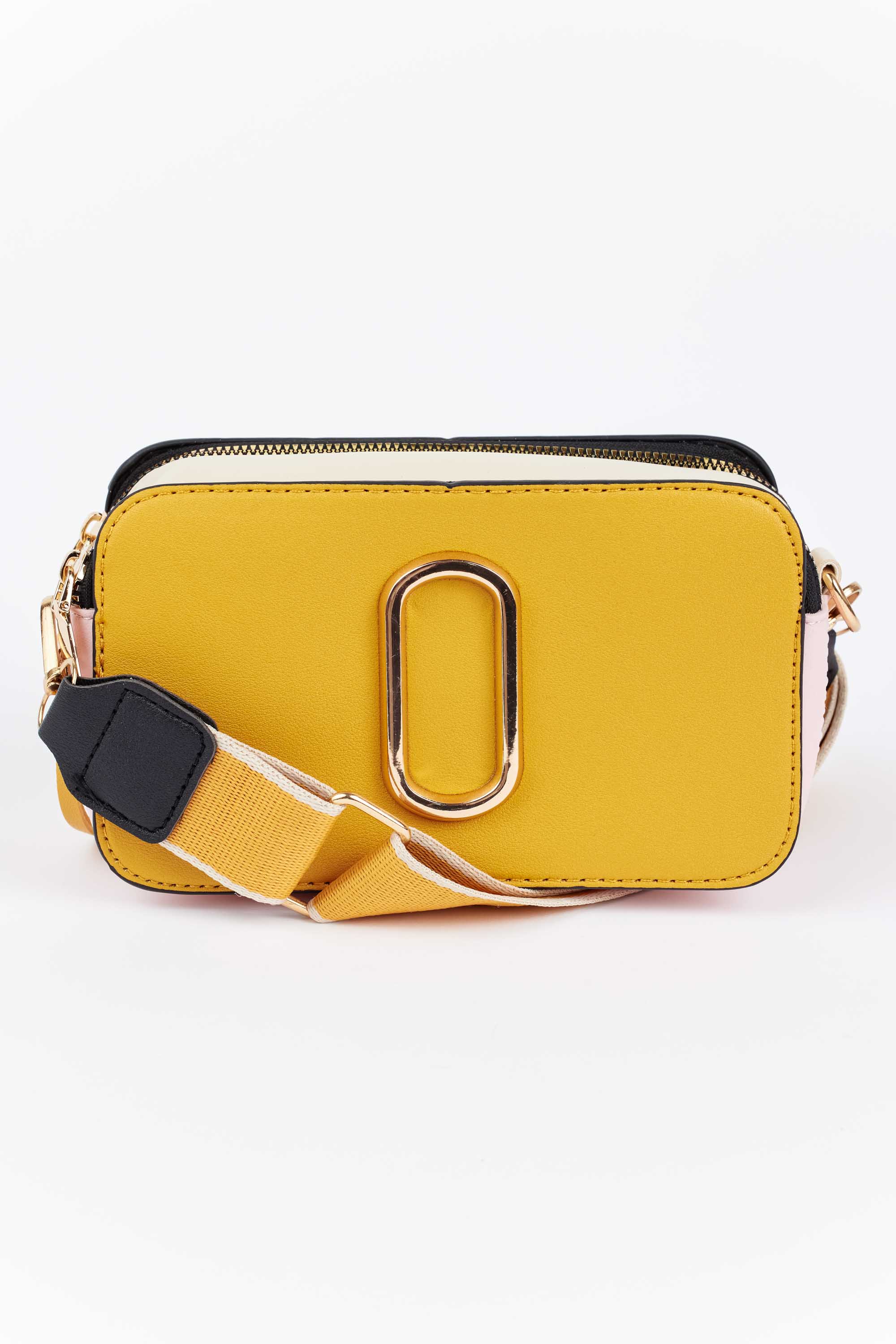 Audra Crossbody- Yellow