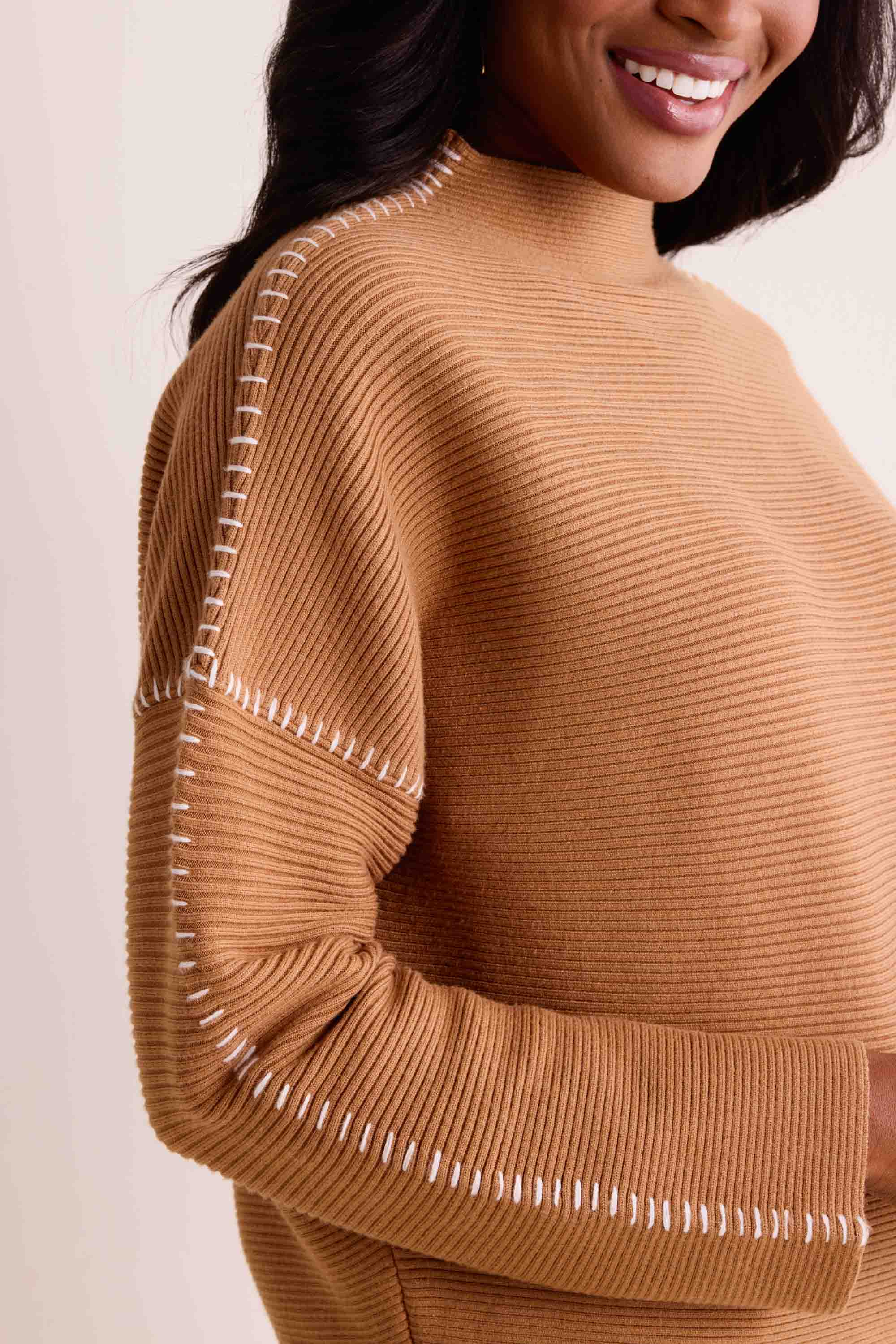 Rosie Sweater- Camel