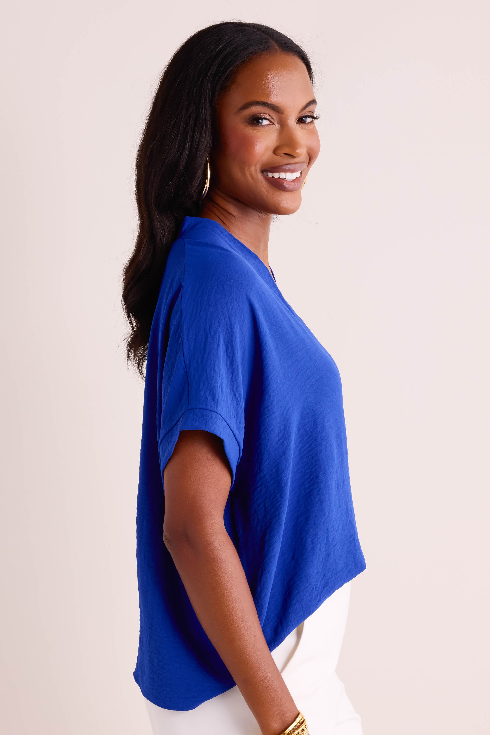 Gabriella Top - Royal Blue