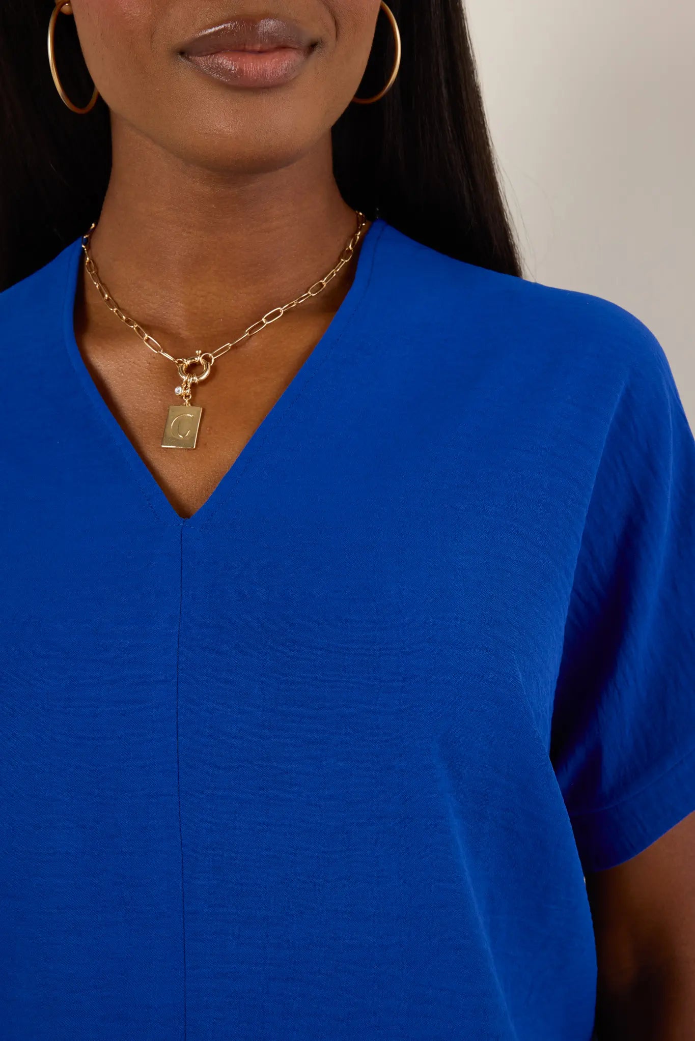 Gabriella Top - Royal Blue